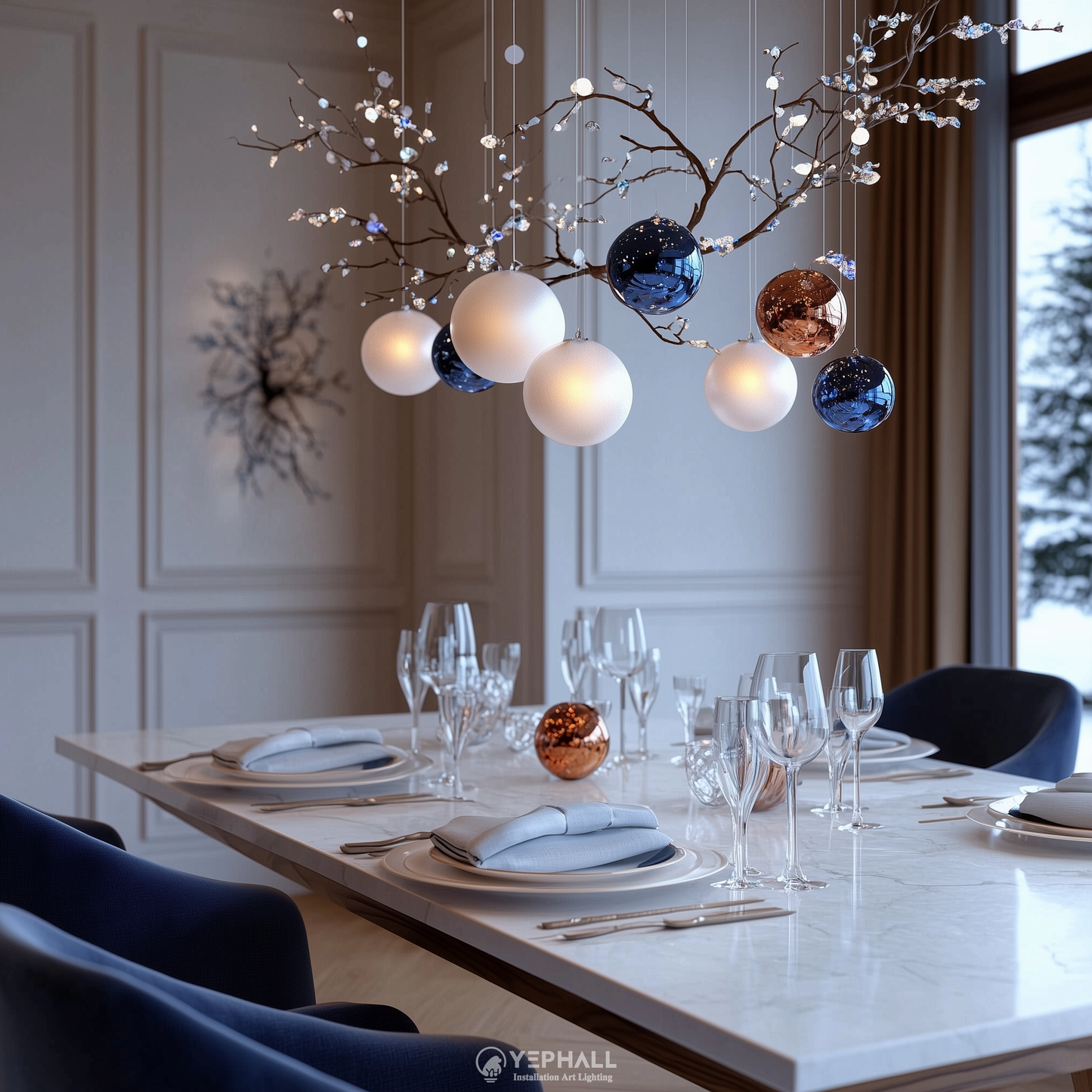 YP1280 Art Lighting Composition
