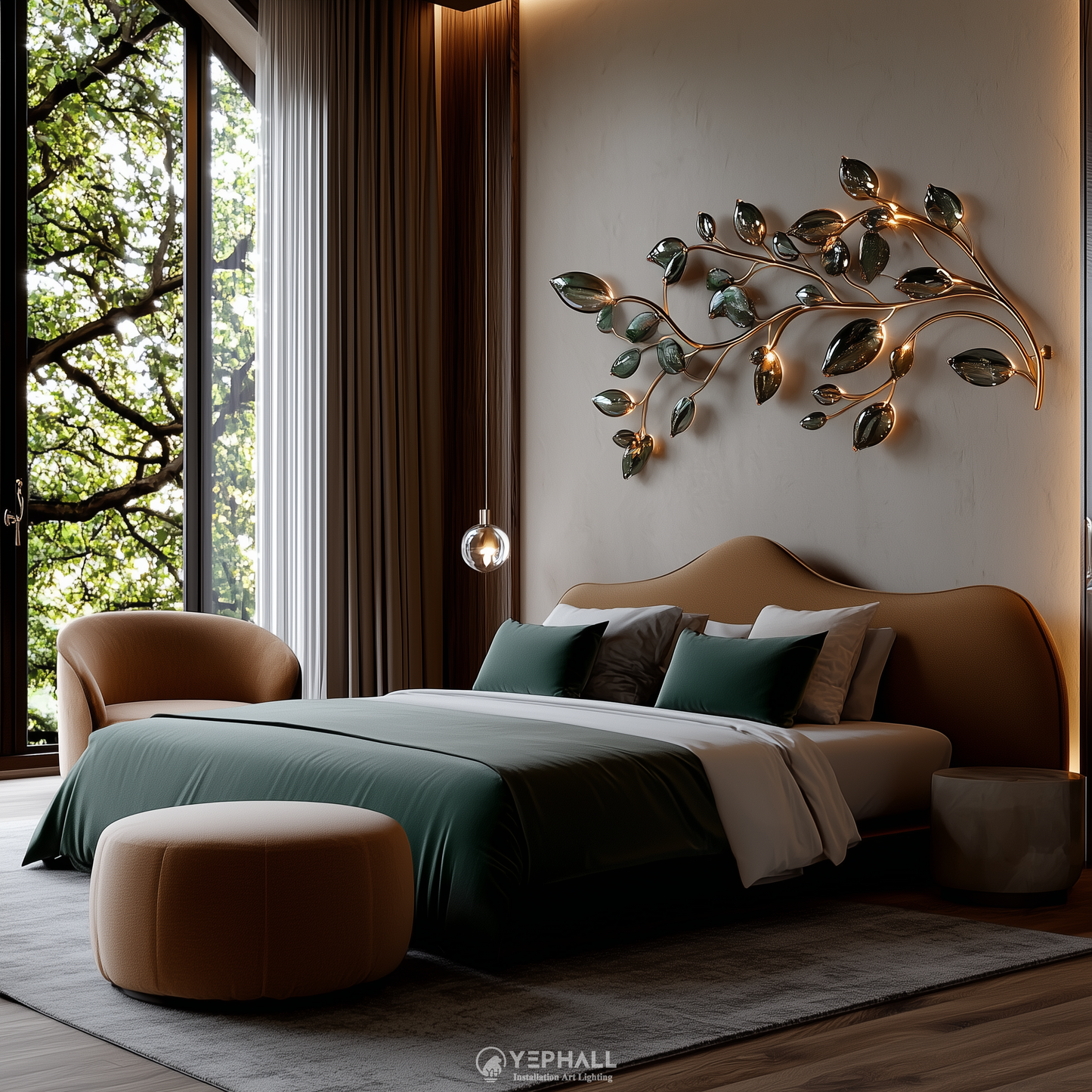 YP1286 Wall Art Lamp Composition