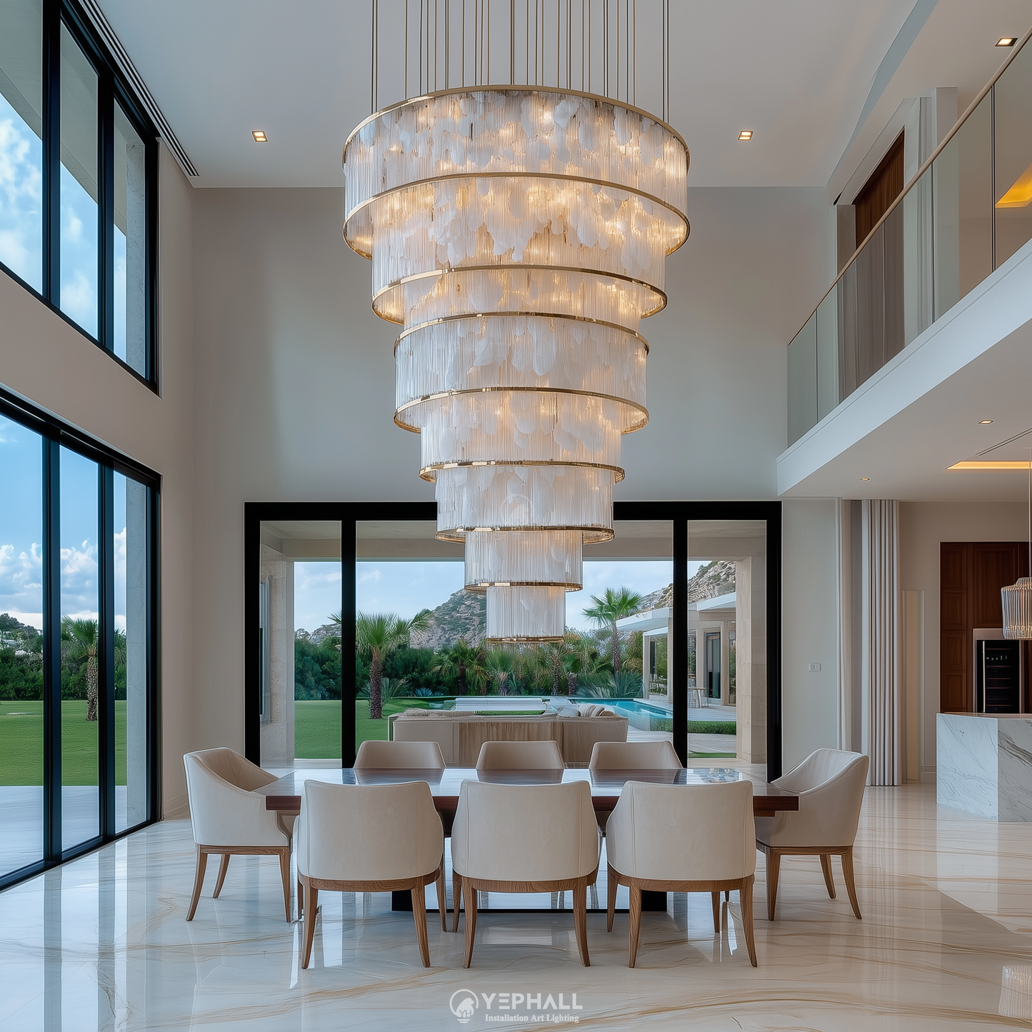 YP1364 Art Lighting Composition