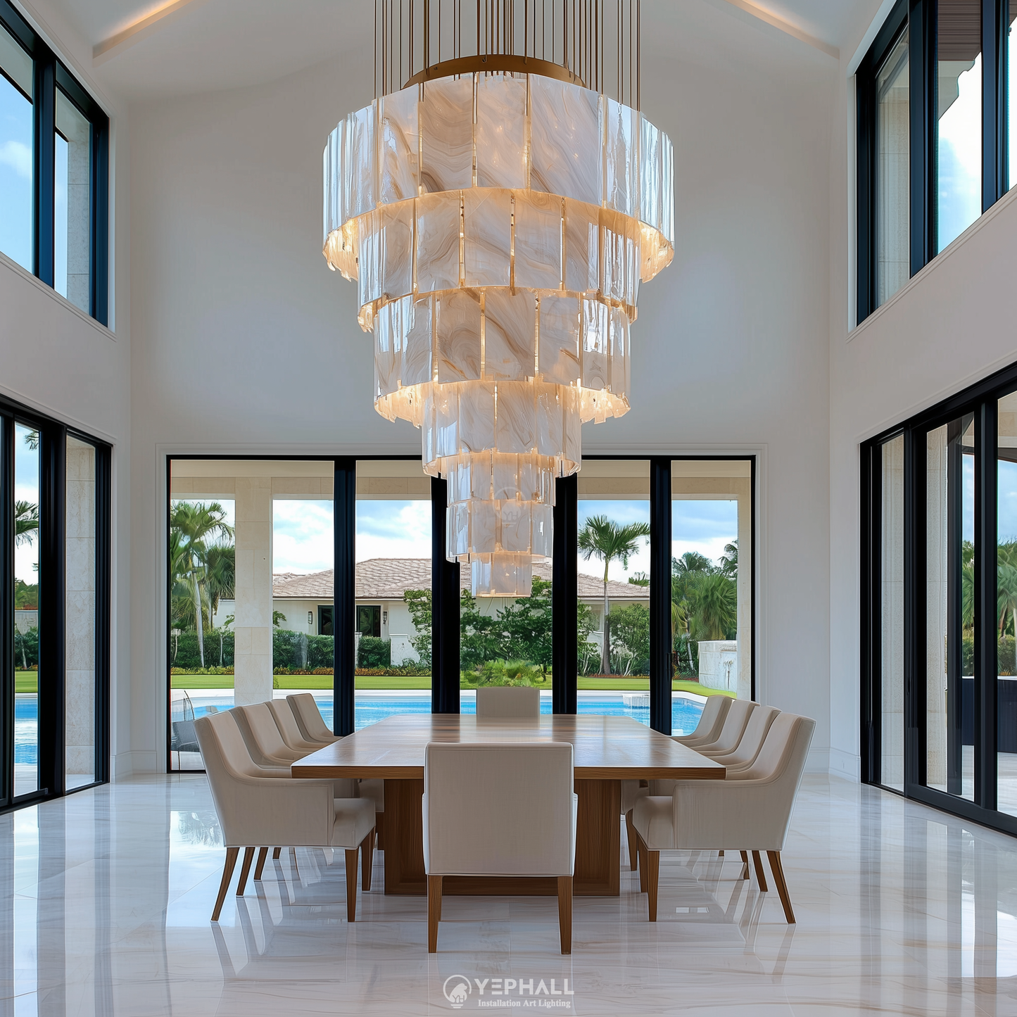 YP1364 Art Lighting Composition