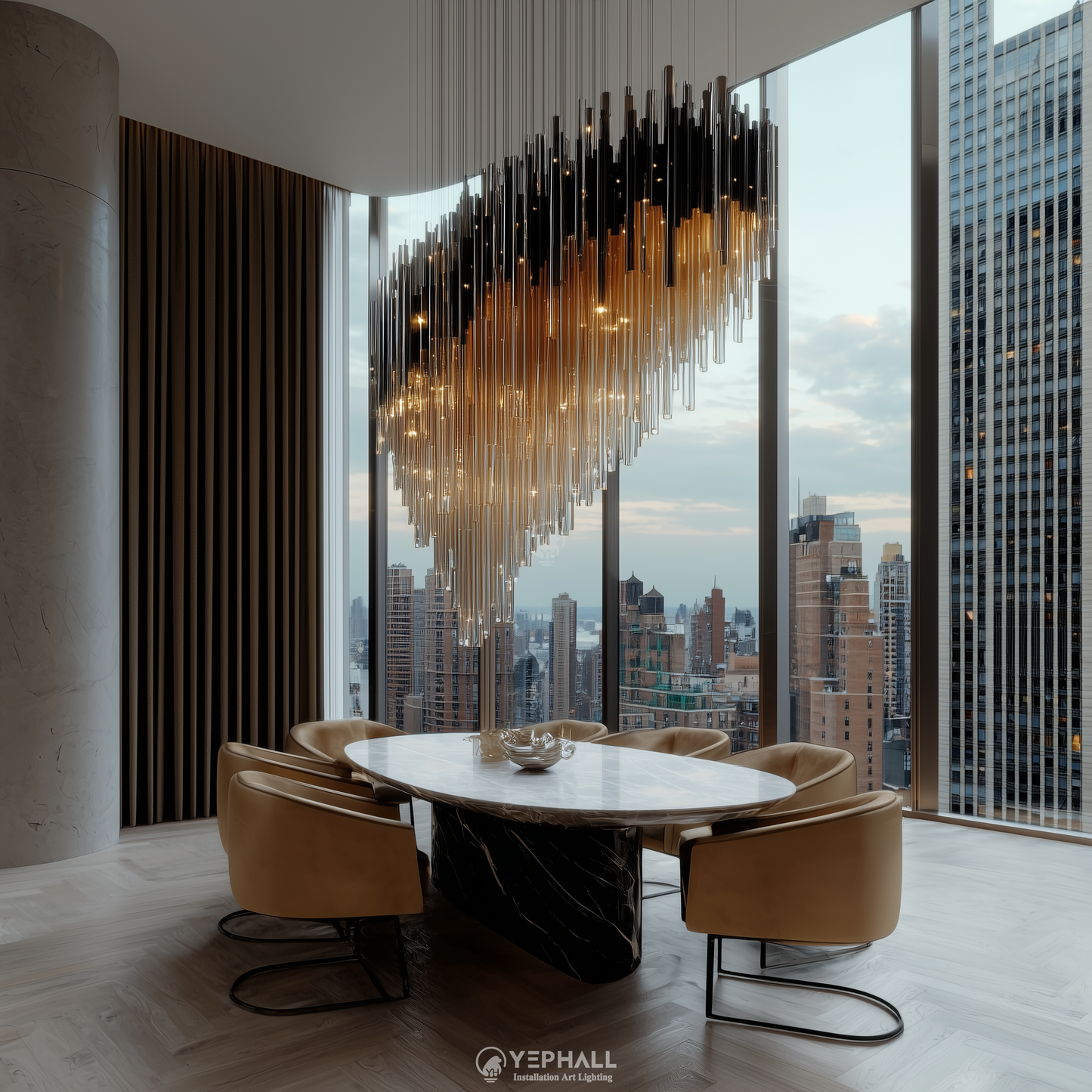 YP1407 Art Lighting Composition