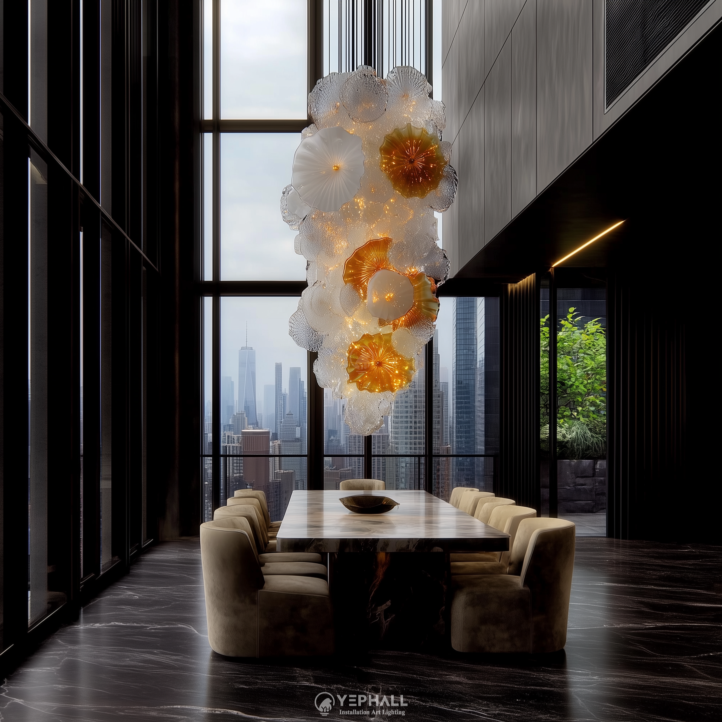 YP1527 Art Lighting Composition