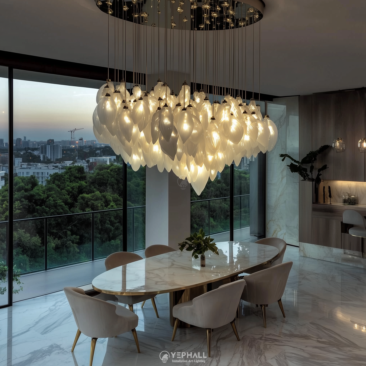 YP1460 Art Lighting Composition