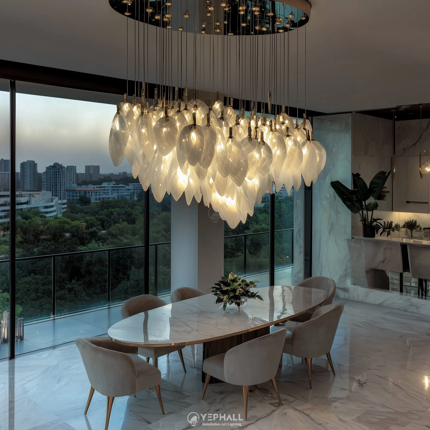 YP1460 Art Lighting Composition
