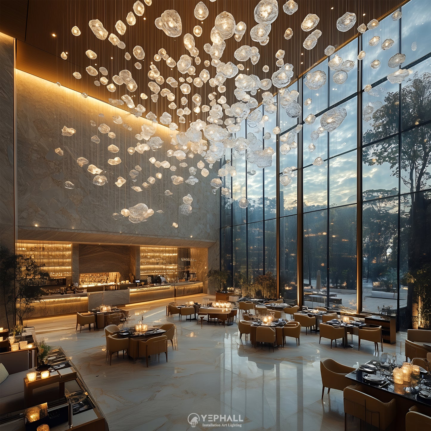 YP1053 Art Lighting Composition