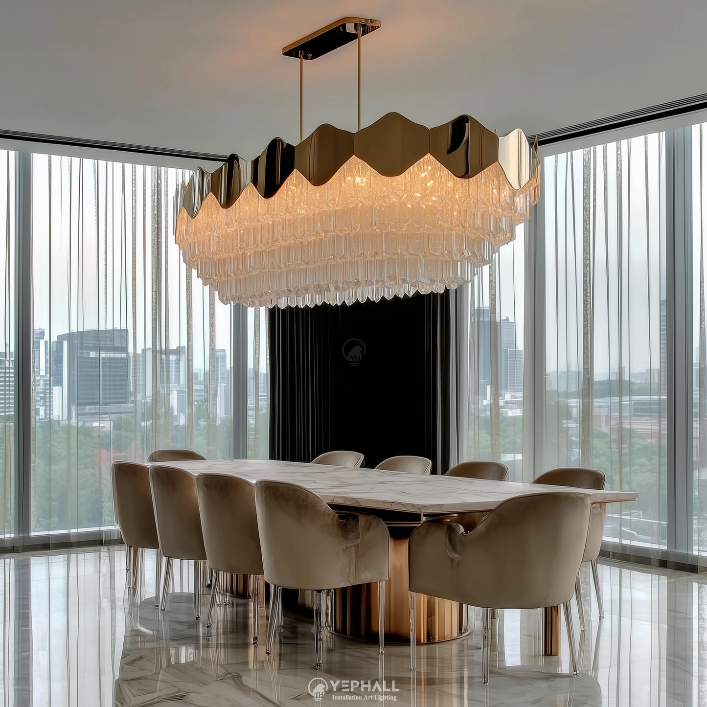 YP1531 Art Lighting Composition