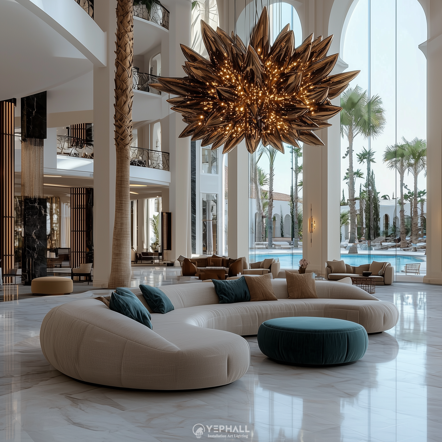 YP1547 Art Lighting Composition