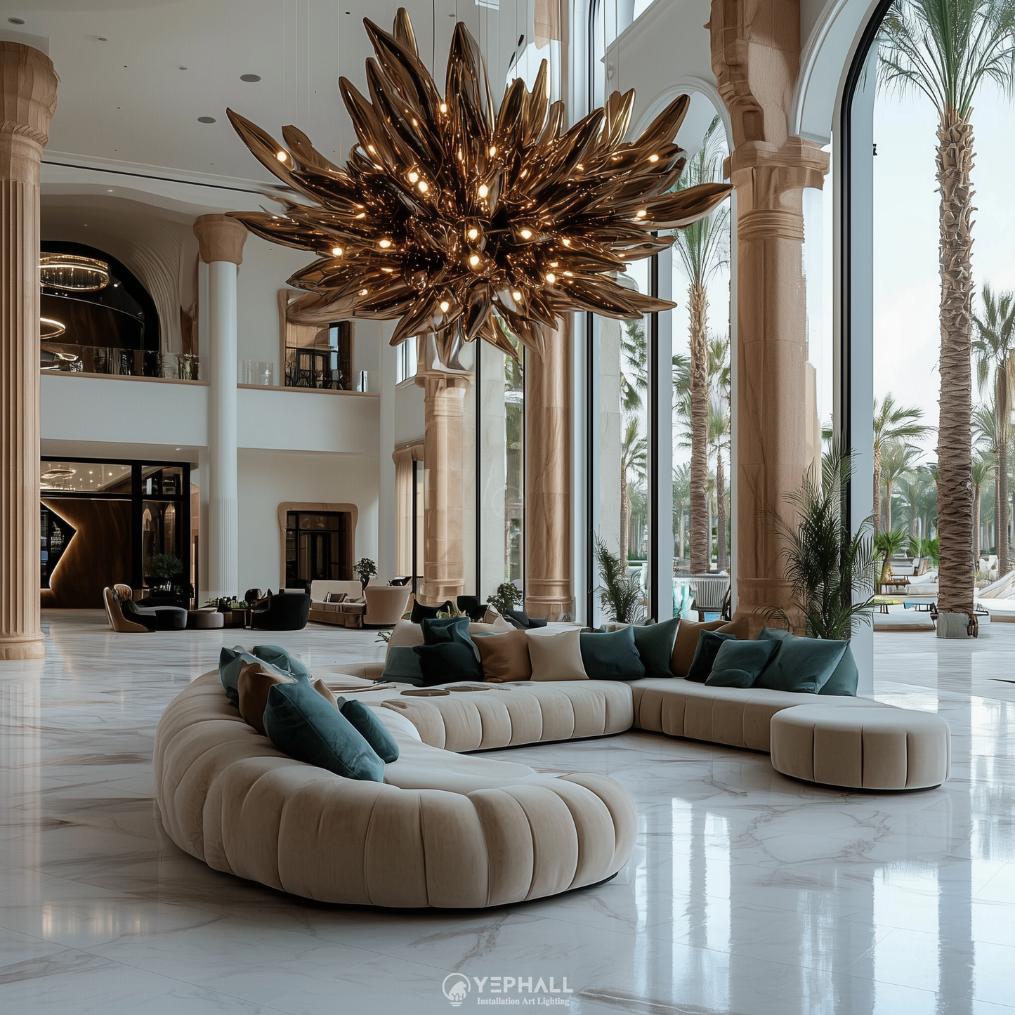 YP1547 Art Lighting Composition