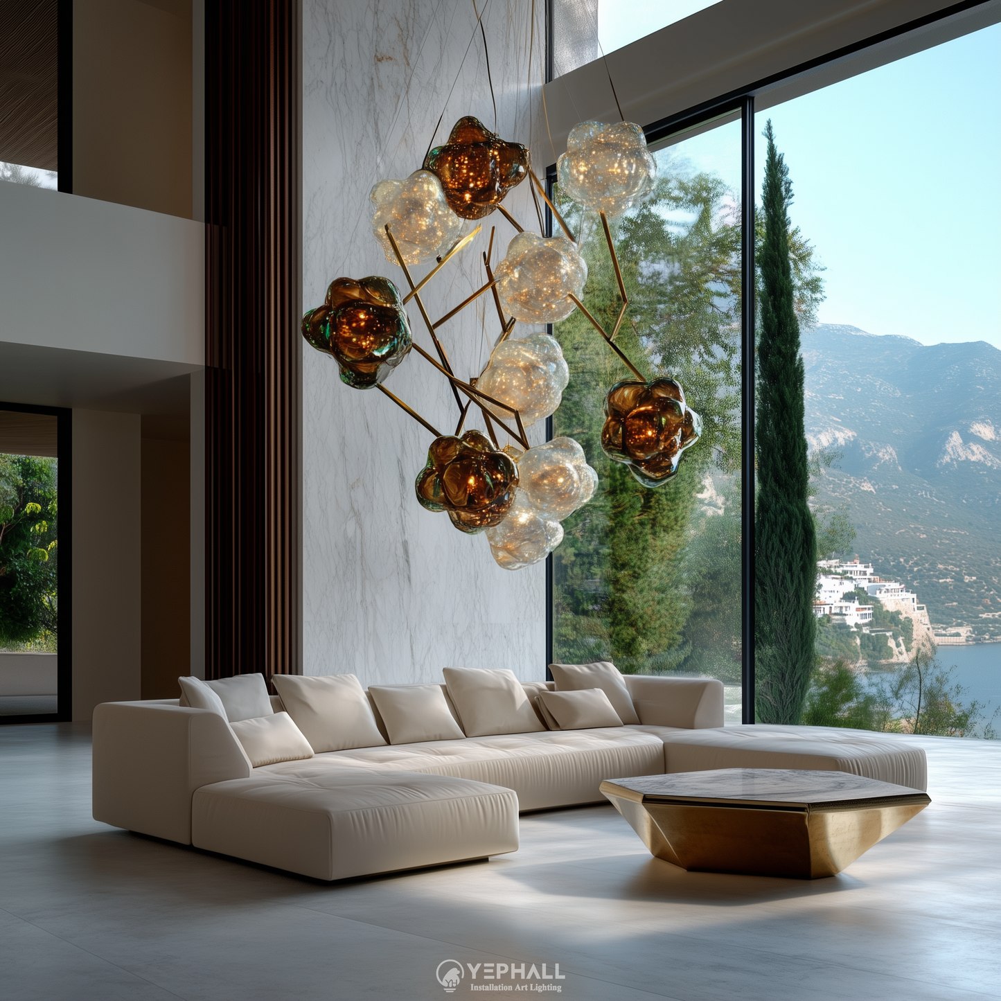 YP1448 Art Lighting Composition