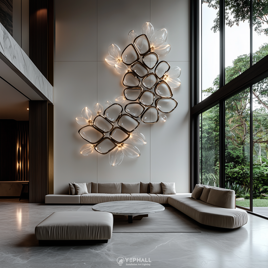 YP1452 Wall Art Lamp Composition