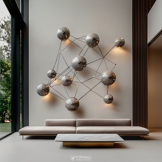 YP1455 Wall Art Lamp Composition