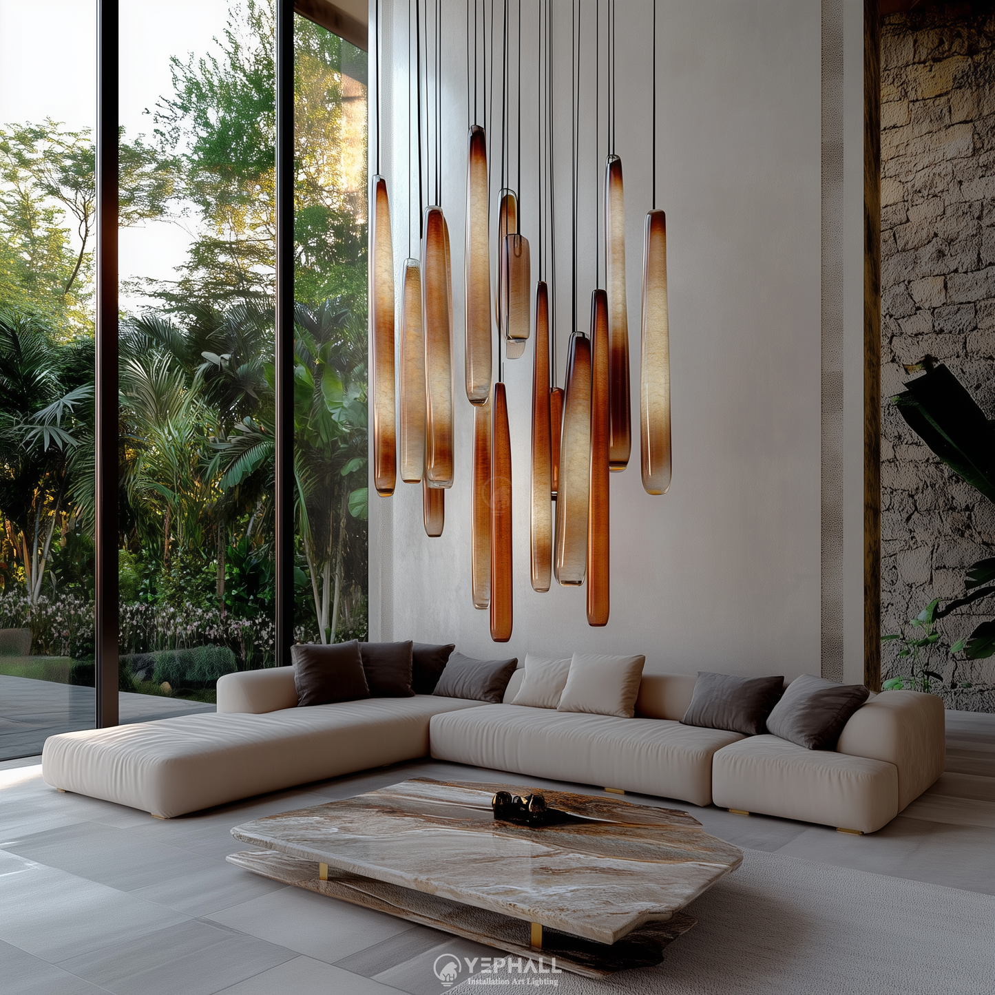 YP1458 Art Lighting Composition