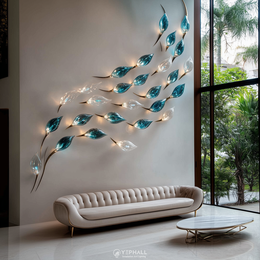YP1482 Wall Art Lamp Composition