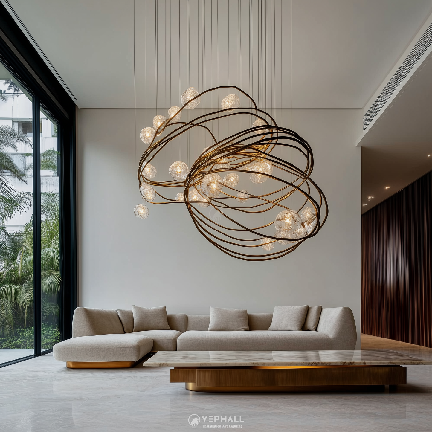 YP1492 Art Lighting Composition