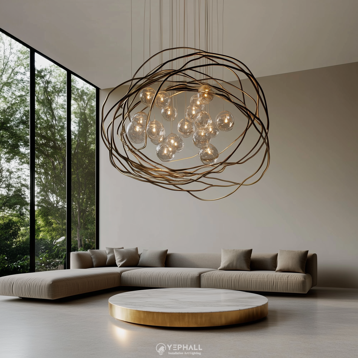YP1492 Art Lighting Composition