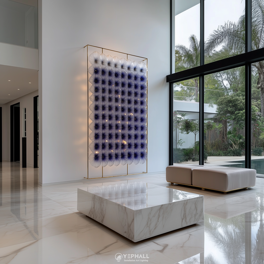 YP1543 Wall Art Lamp Composition