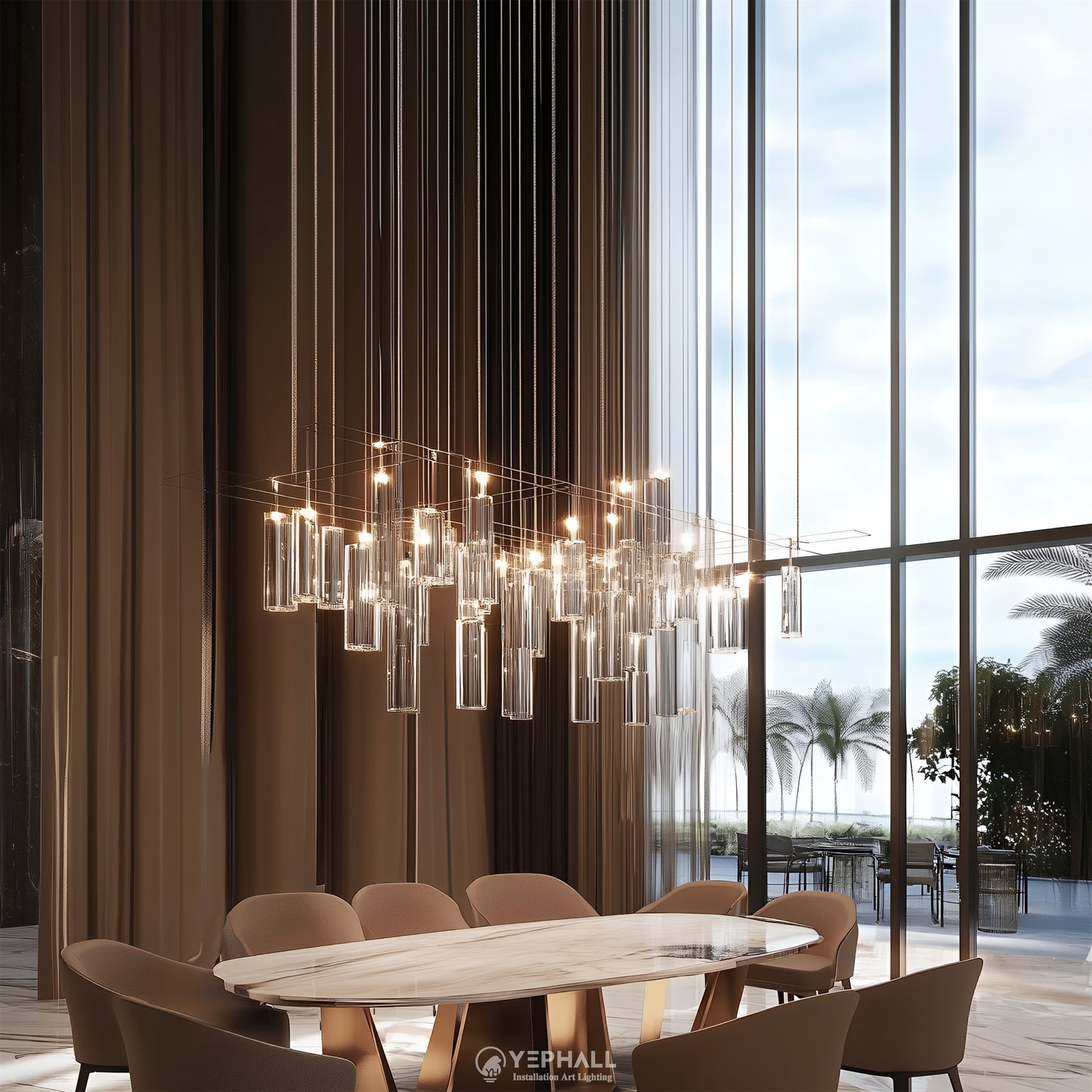YP1155 Art Lighting Composition