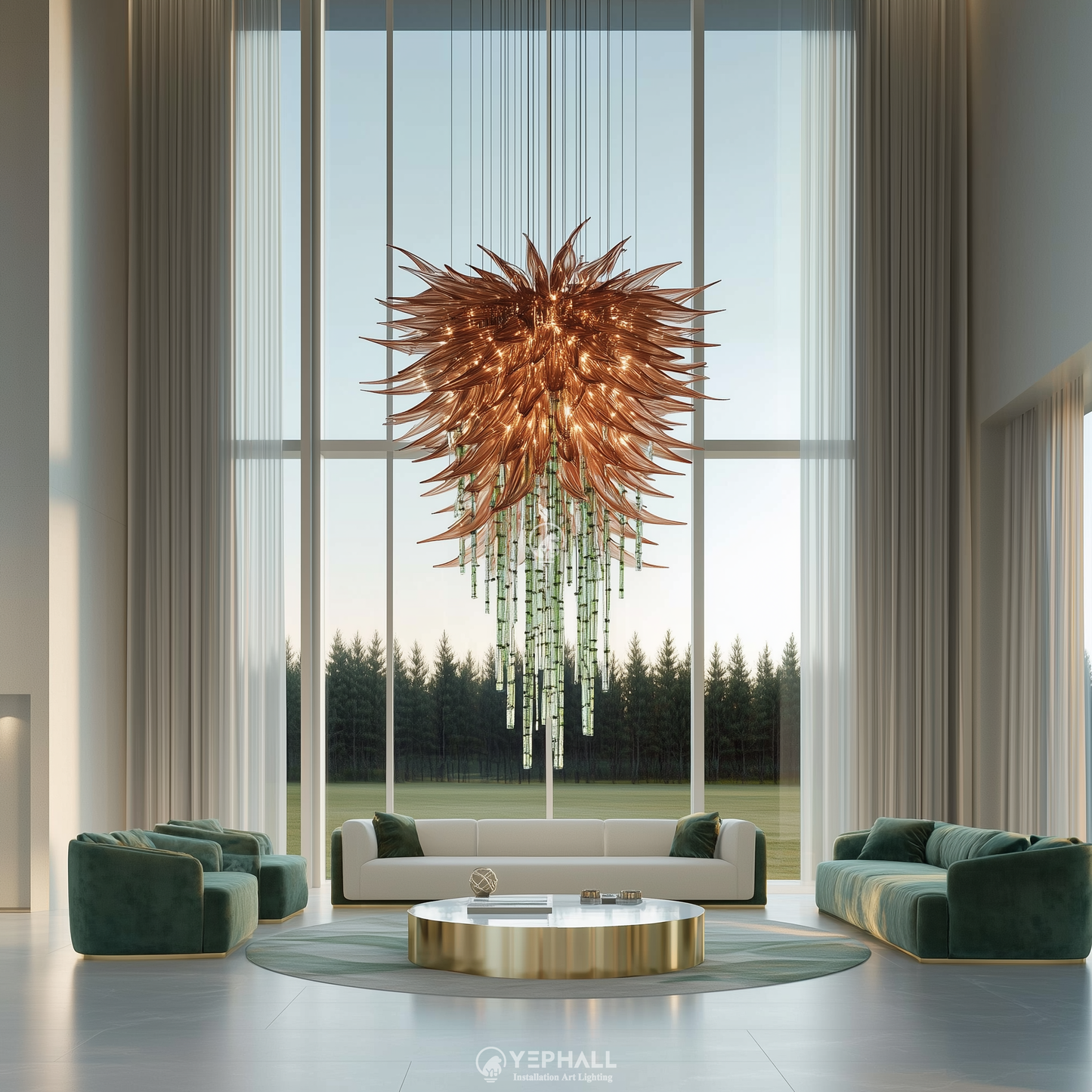 YP2125 Art Lighting Composition