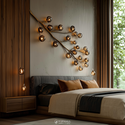 YP1285 Wall Art Lamp Composition