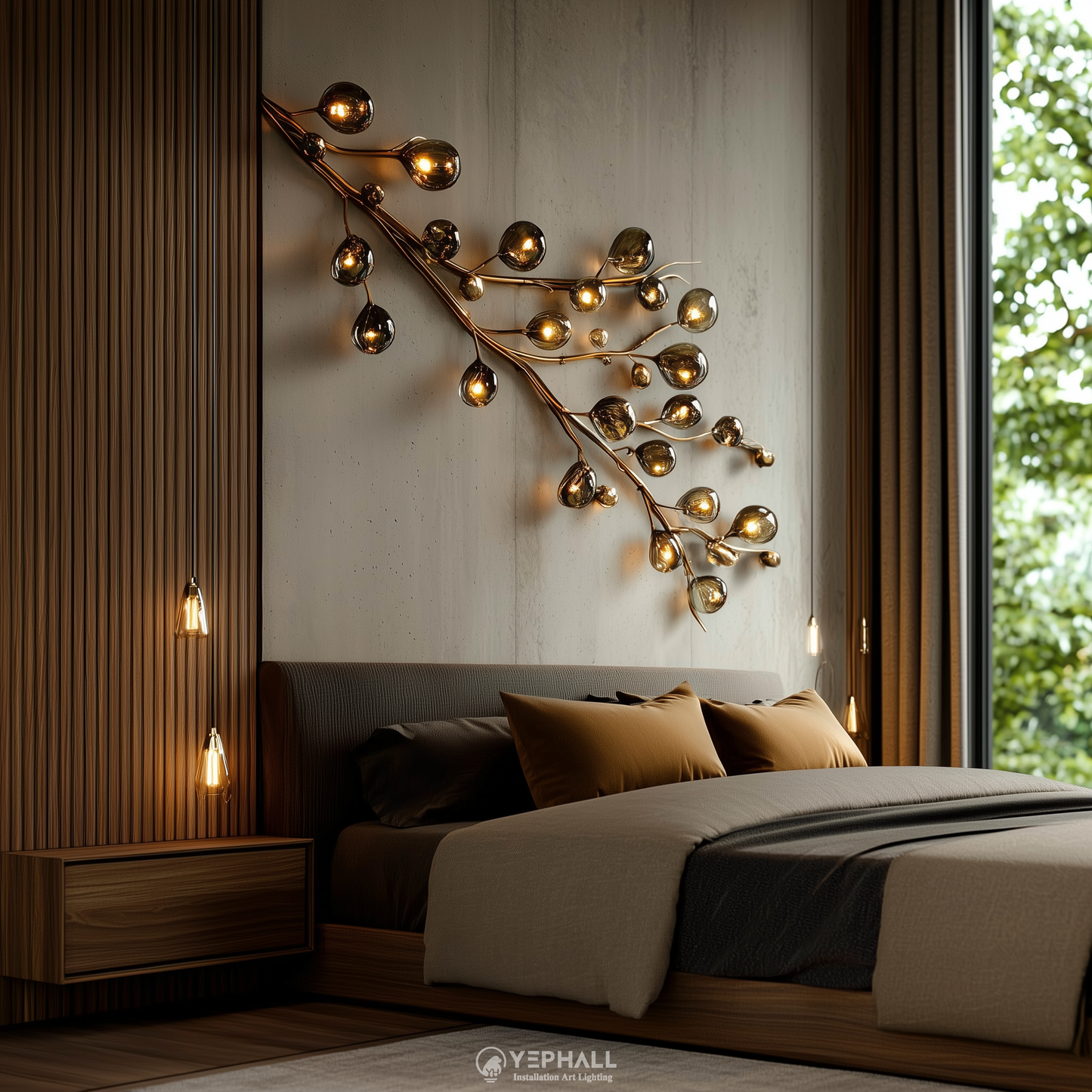 YP1285 Wall Art Lamp Composition