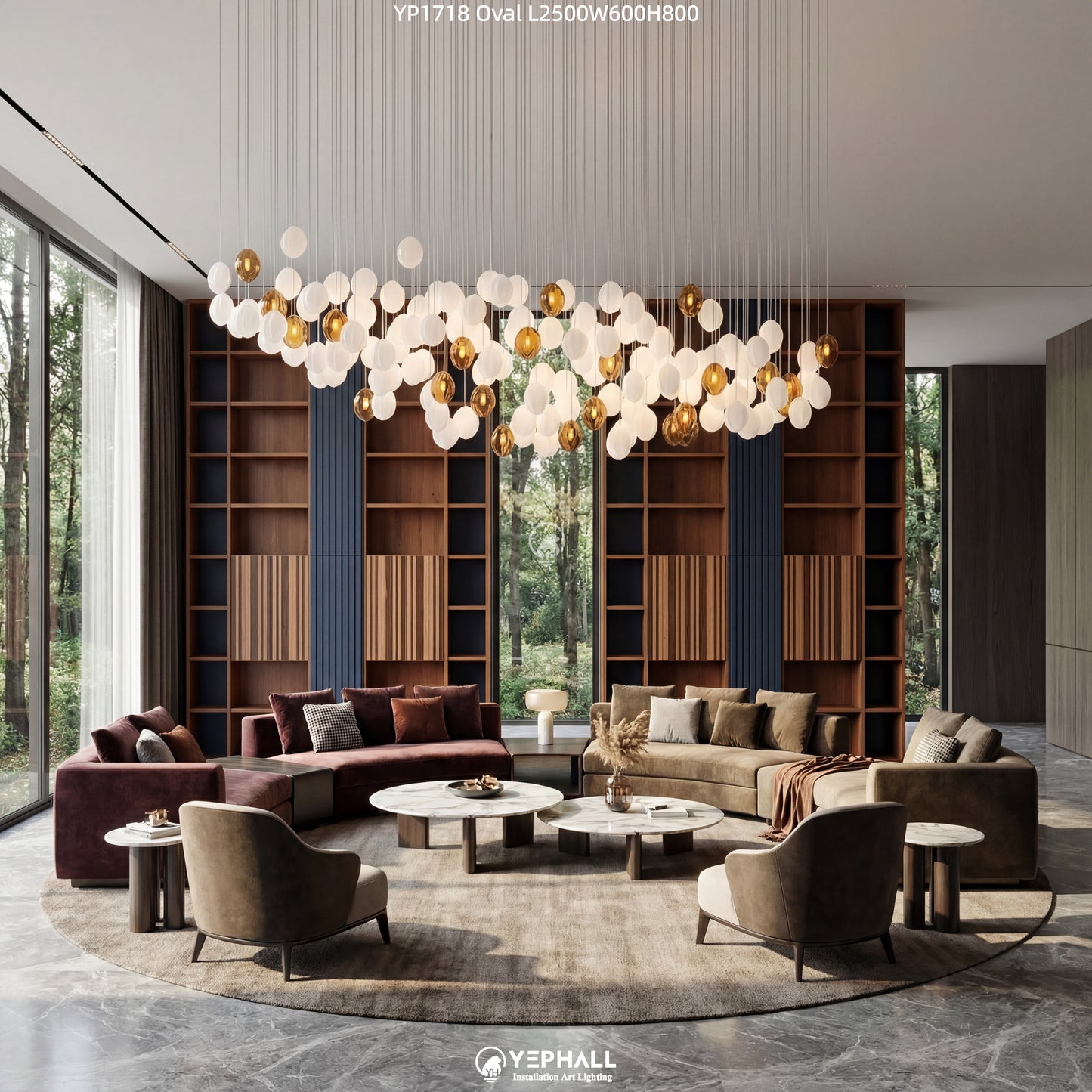 YP1718 Art Lighting Composition