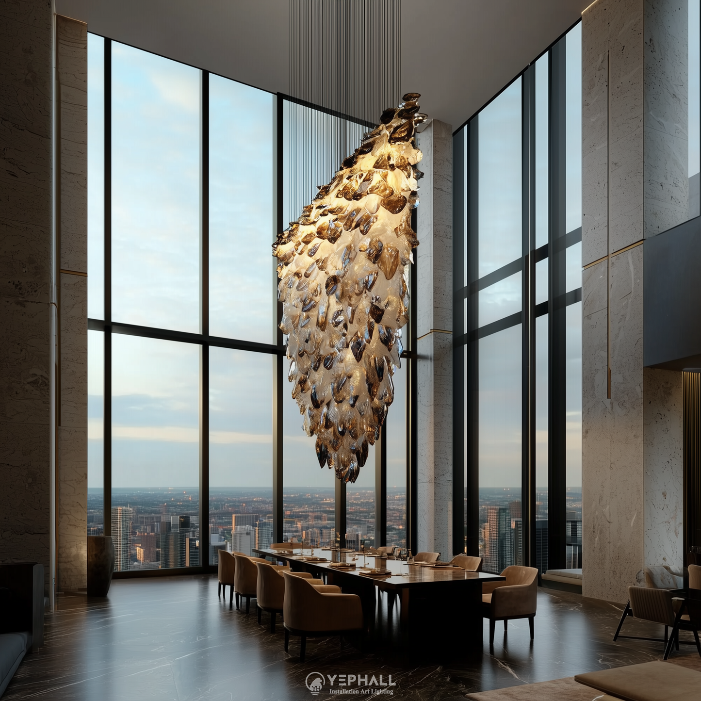 YP1401 Art Lighting Composition