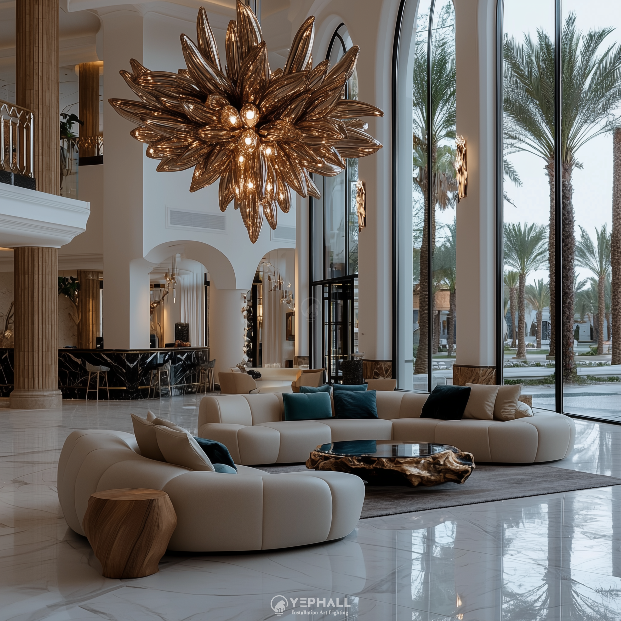 YP1547 Art Lighting Composition