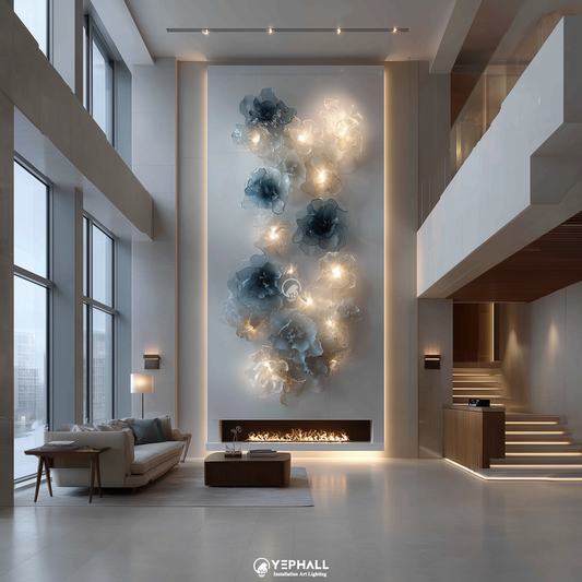 YP1895 Wall Art Lamp Composition