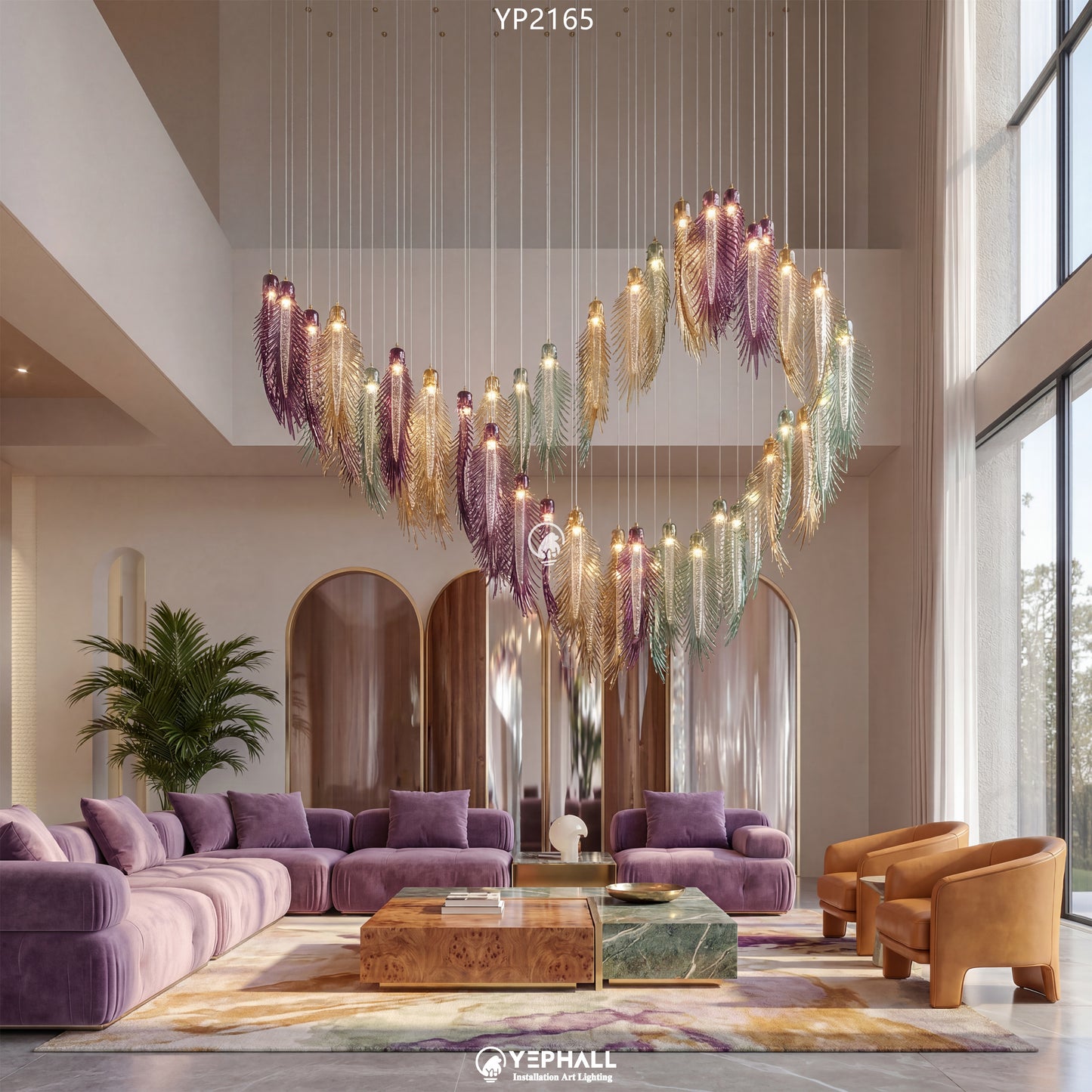 YP2165 Art Lighting Composition