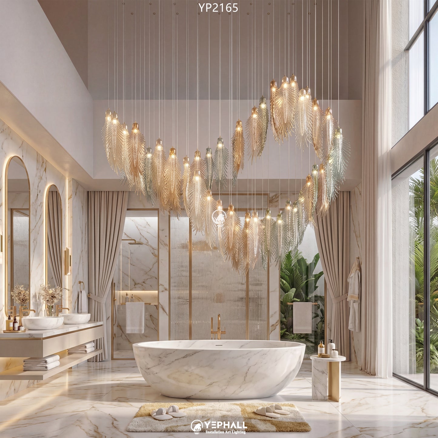 YP2165 Art Lighting Composition