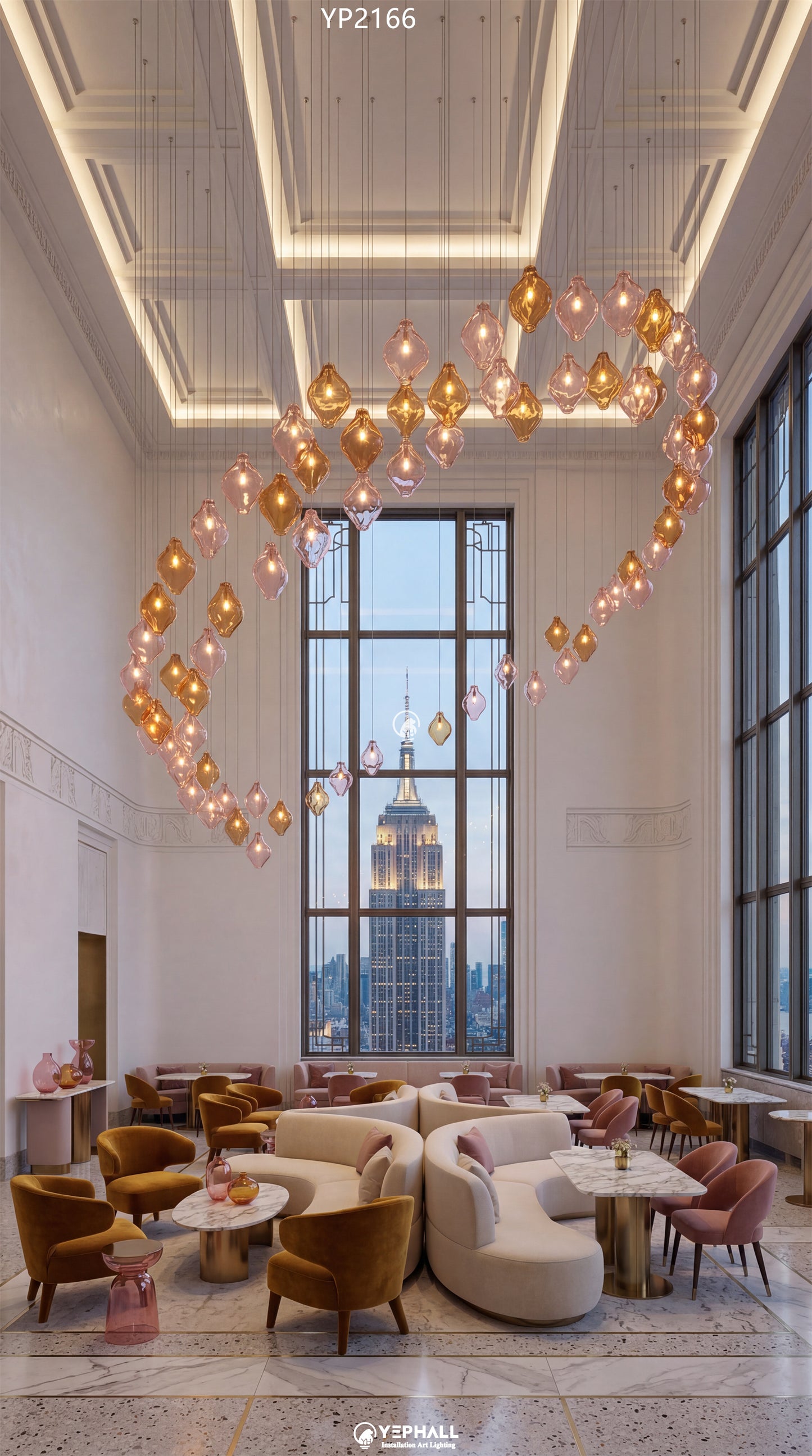 YP2166 Art Lighting Composition