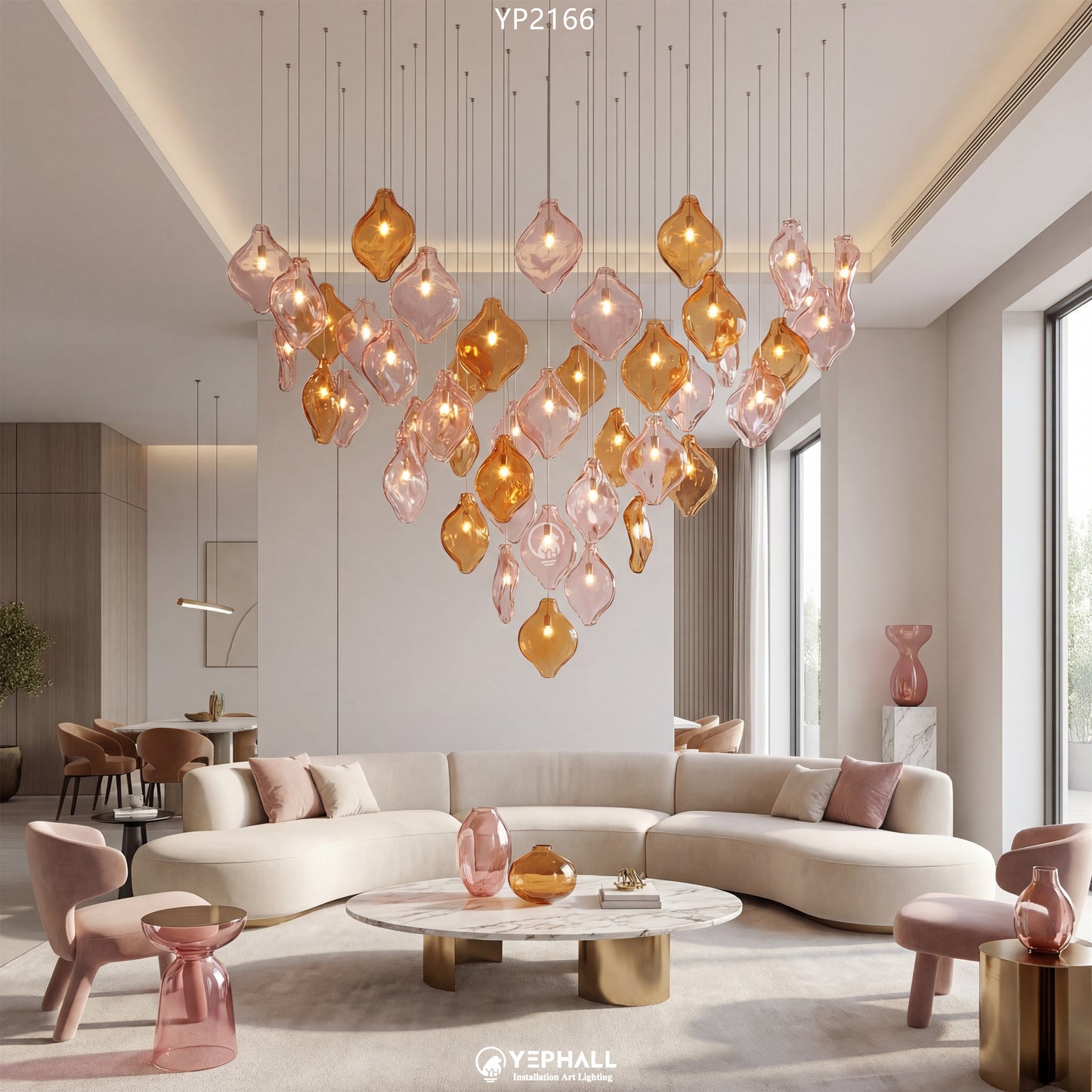 YP2166 Art Lighting Composition