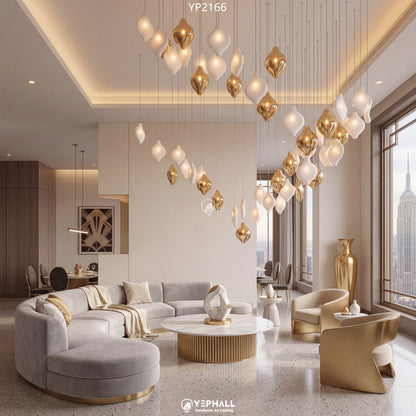 YP2166 Art Lighting Composition