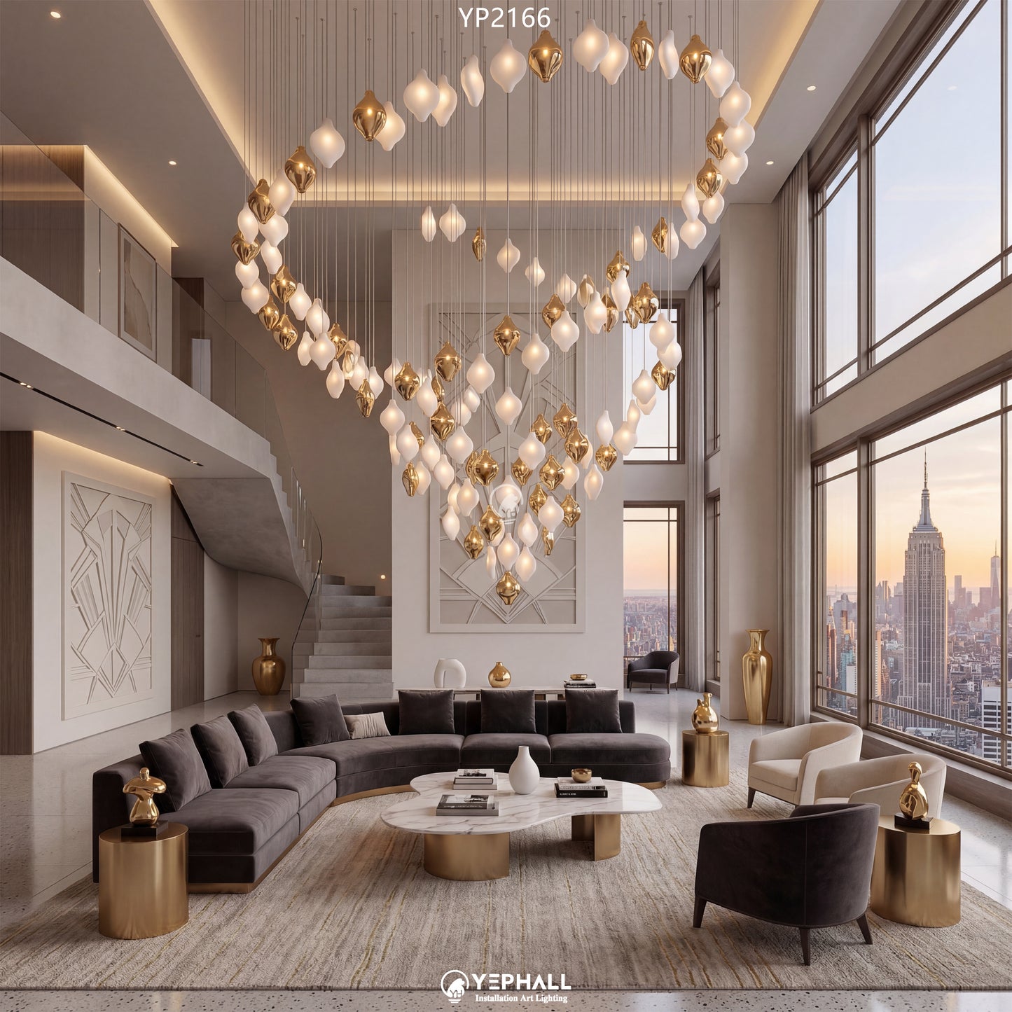 YP2166 Art Lighting Composition