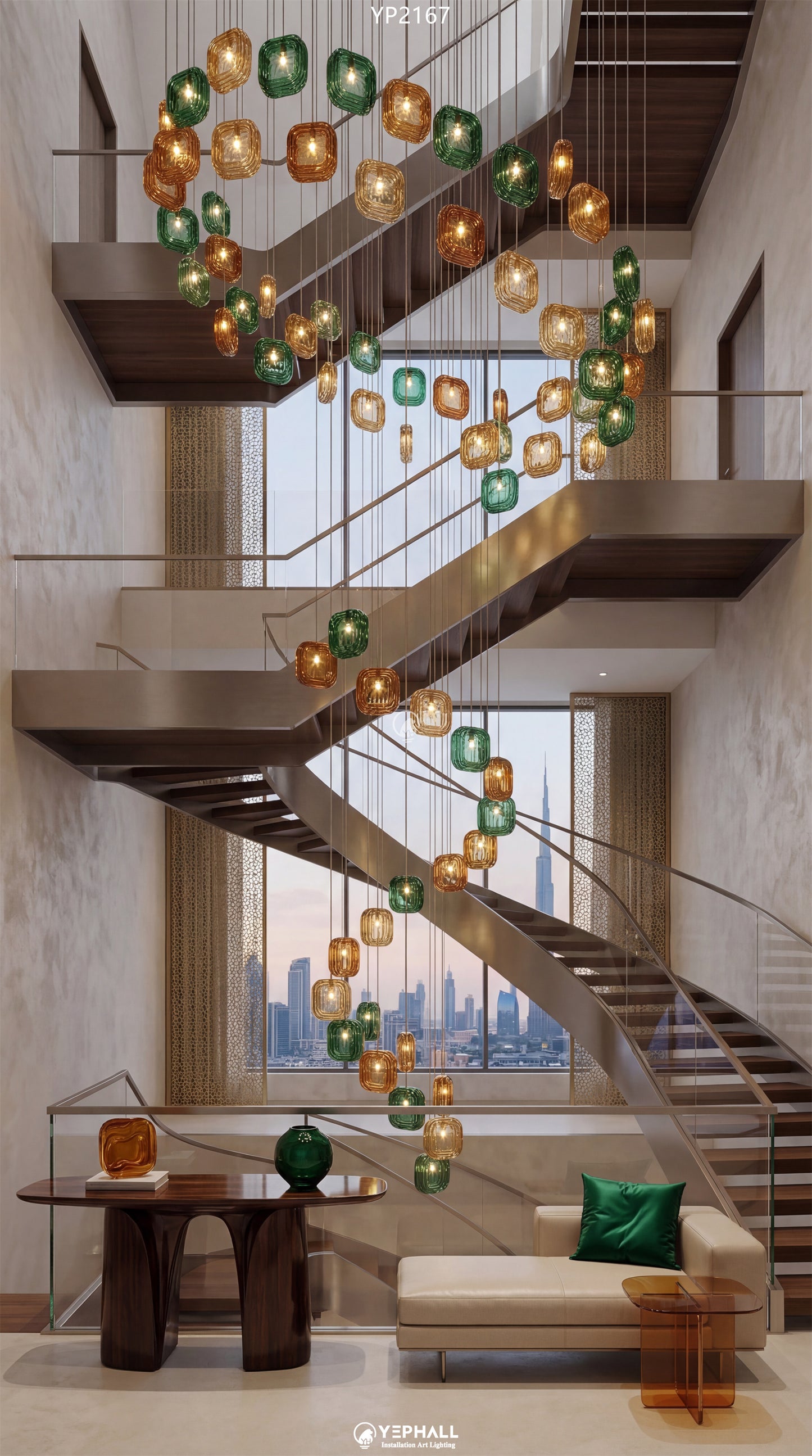 YP2167 Art Lighting Composition