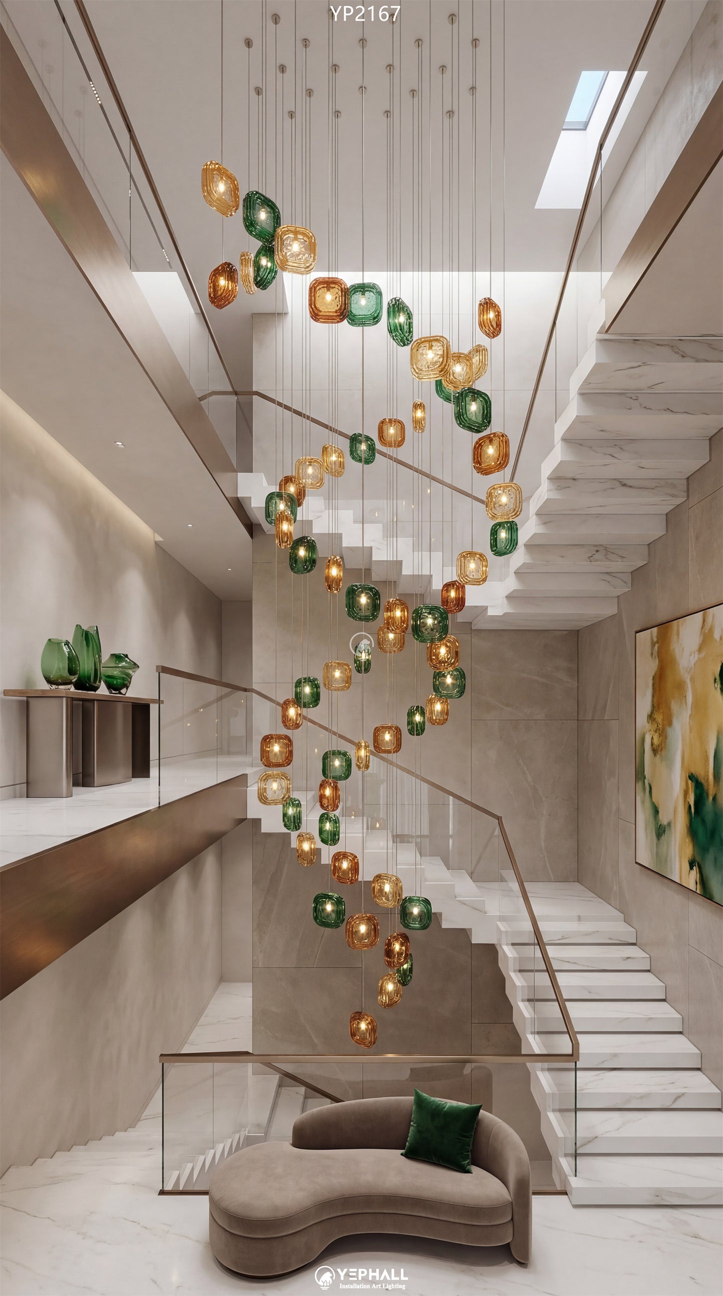 YP2167 Art Lighting Composition