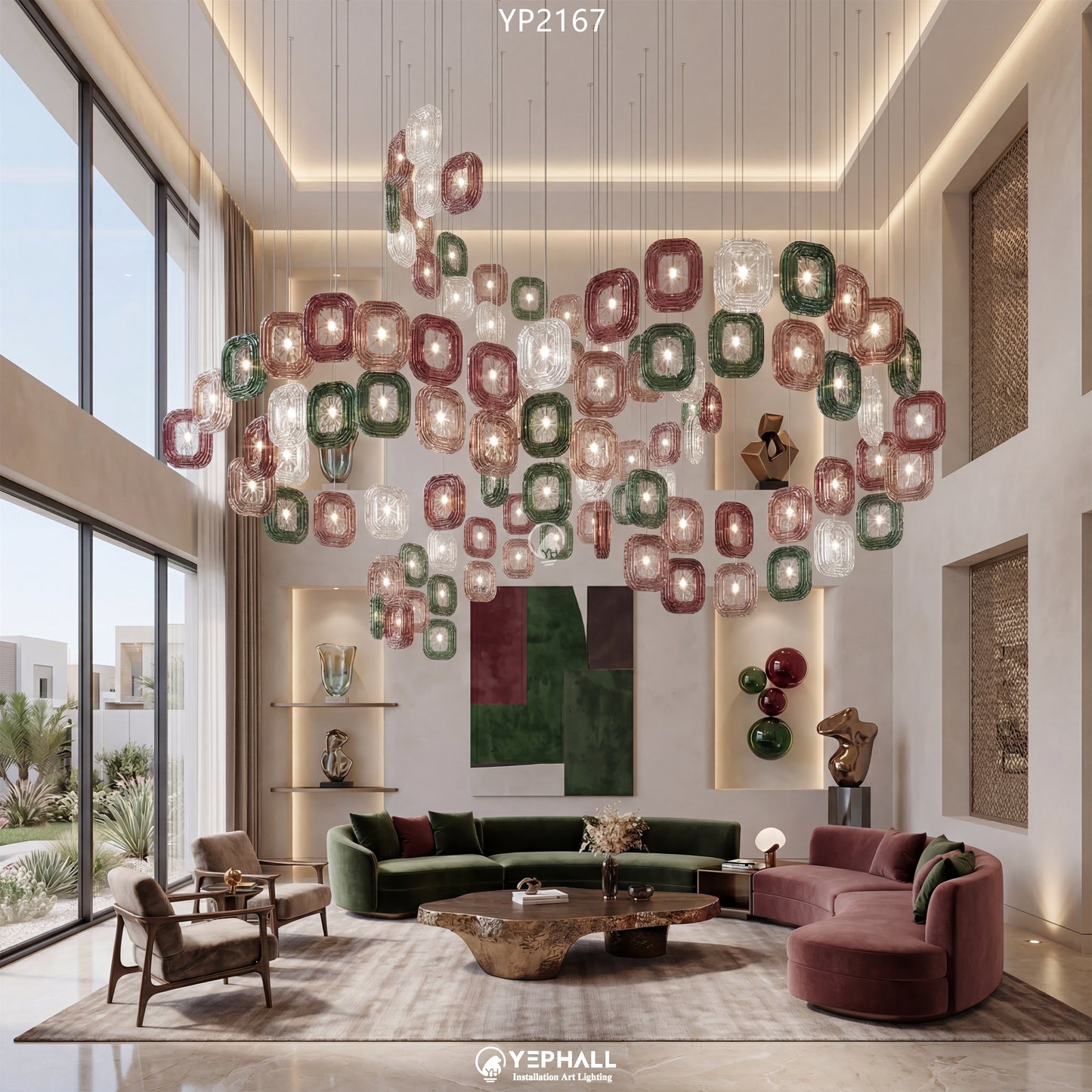 YP2167 Art Lighting Composition