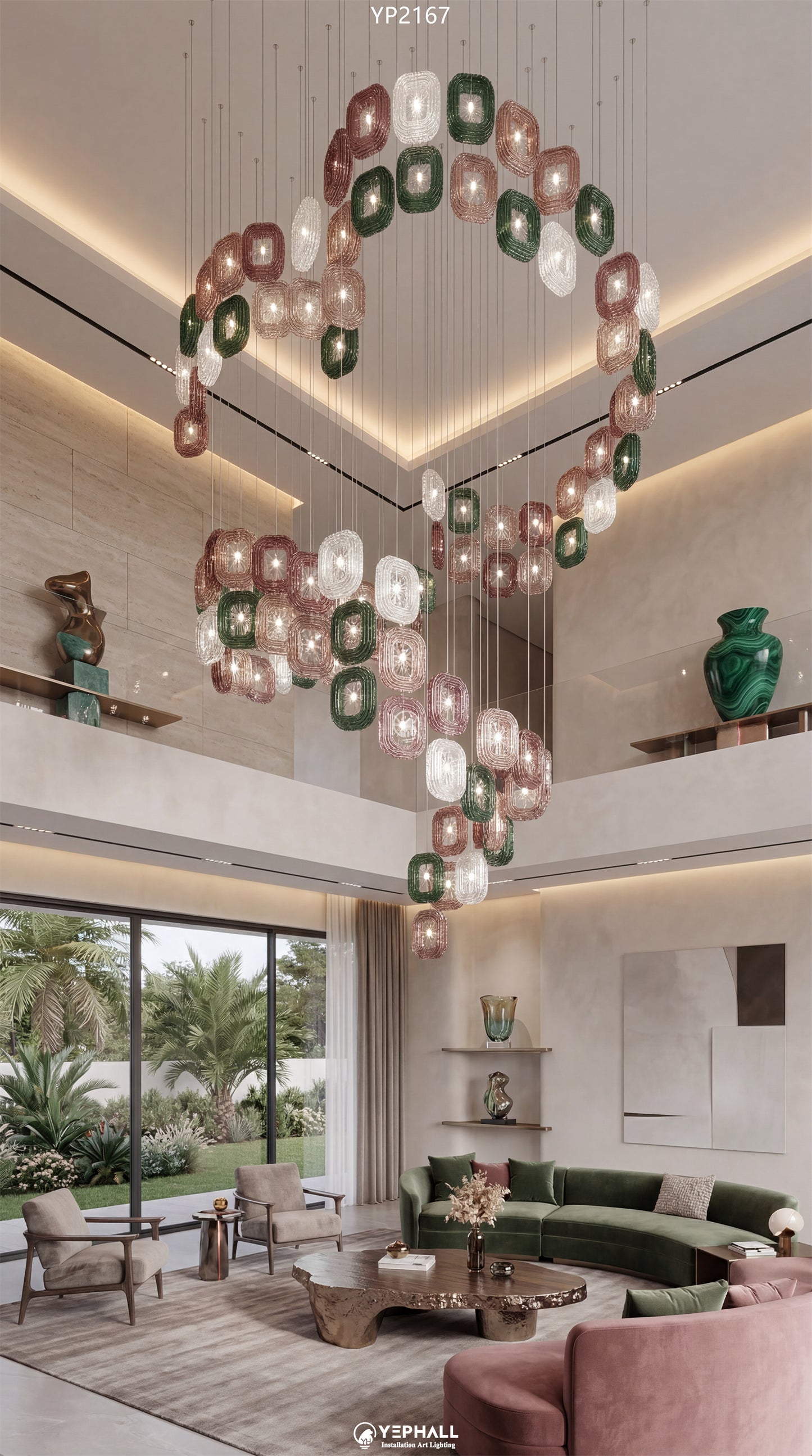 YP2167 Art Lighting Composition