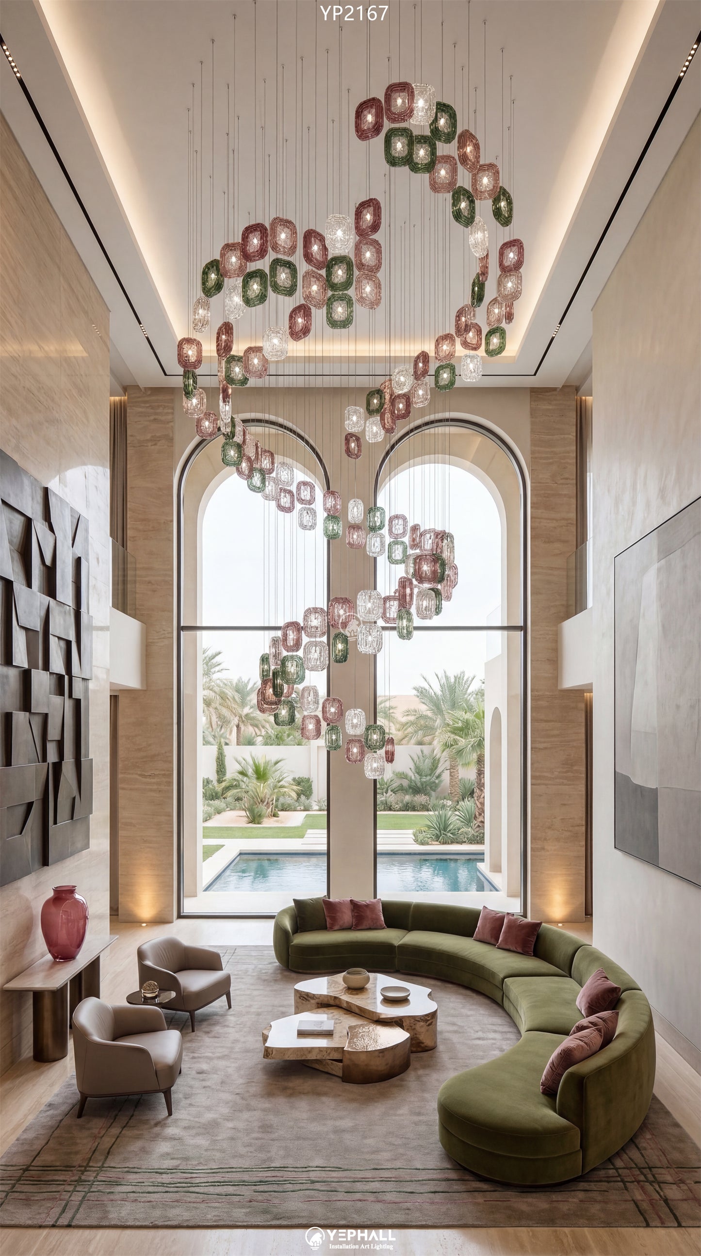 YP2167 Art Lighting Composition