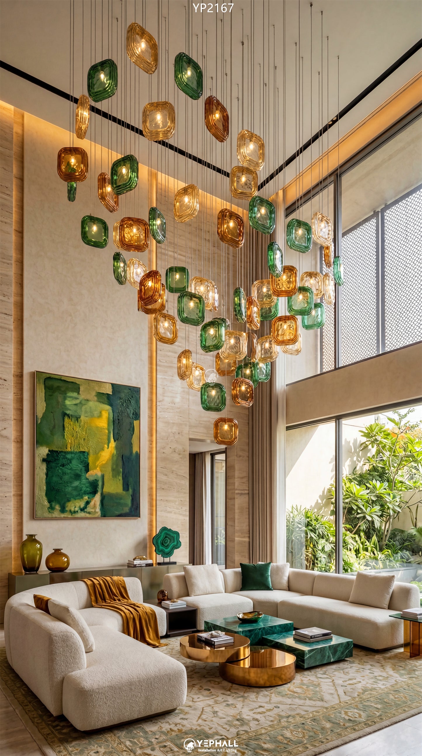 YP2167 Art Lighting Composition