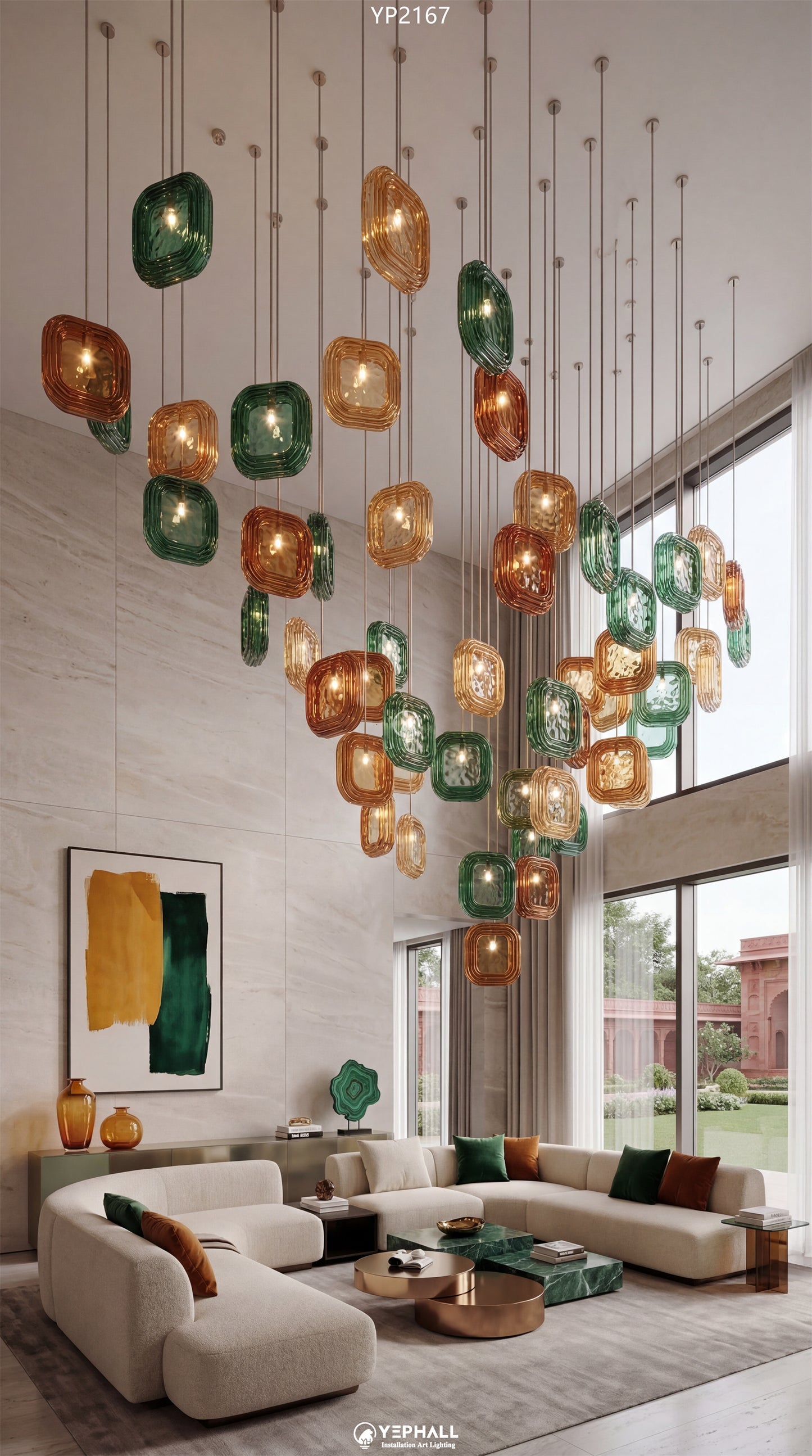 YP2167 Art Lighting Composition