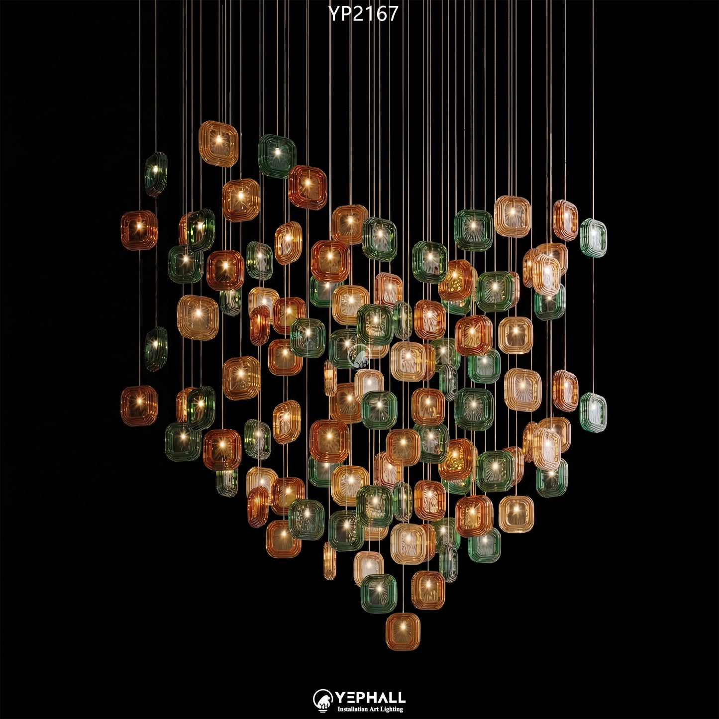 YP2167 Art Lighting Composition