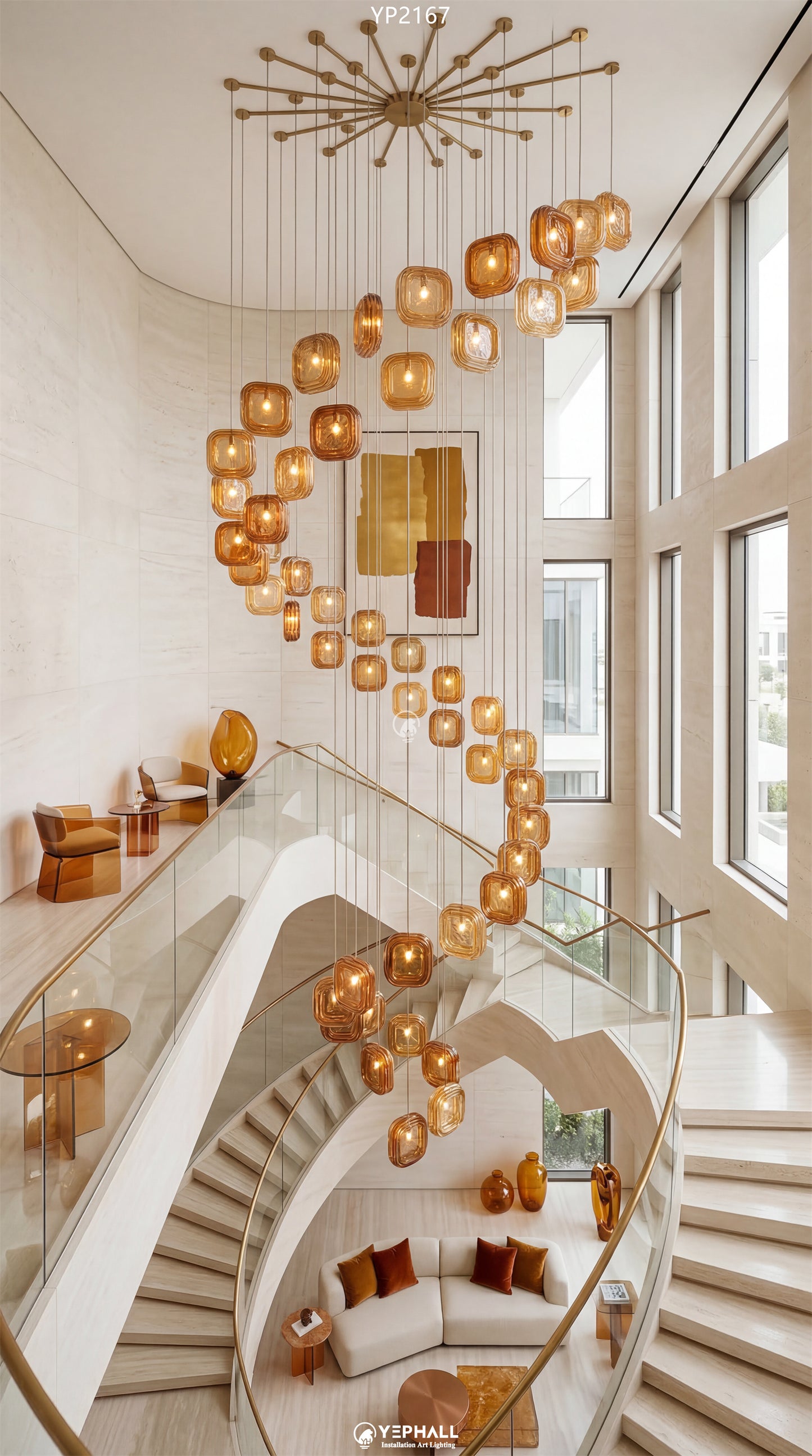 YP2167 Art Lighting Composition