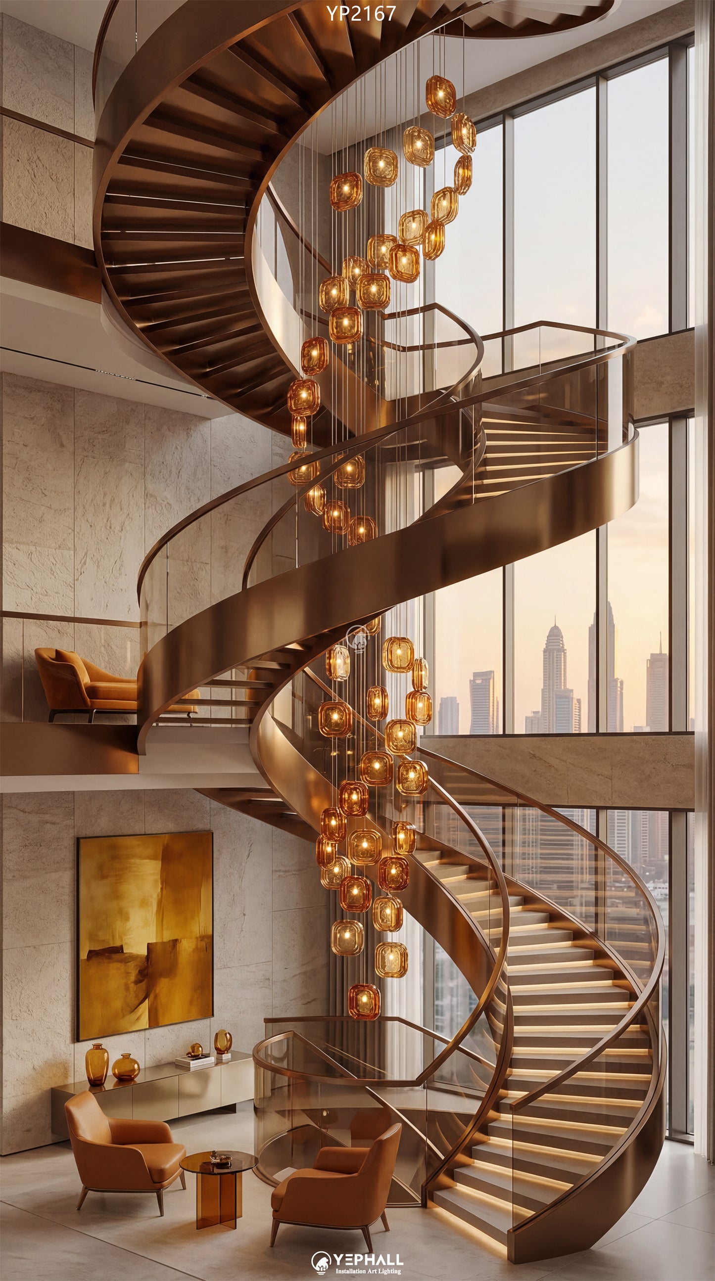 YP2167 Art Lighting Composition