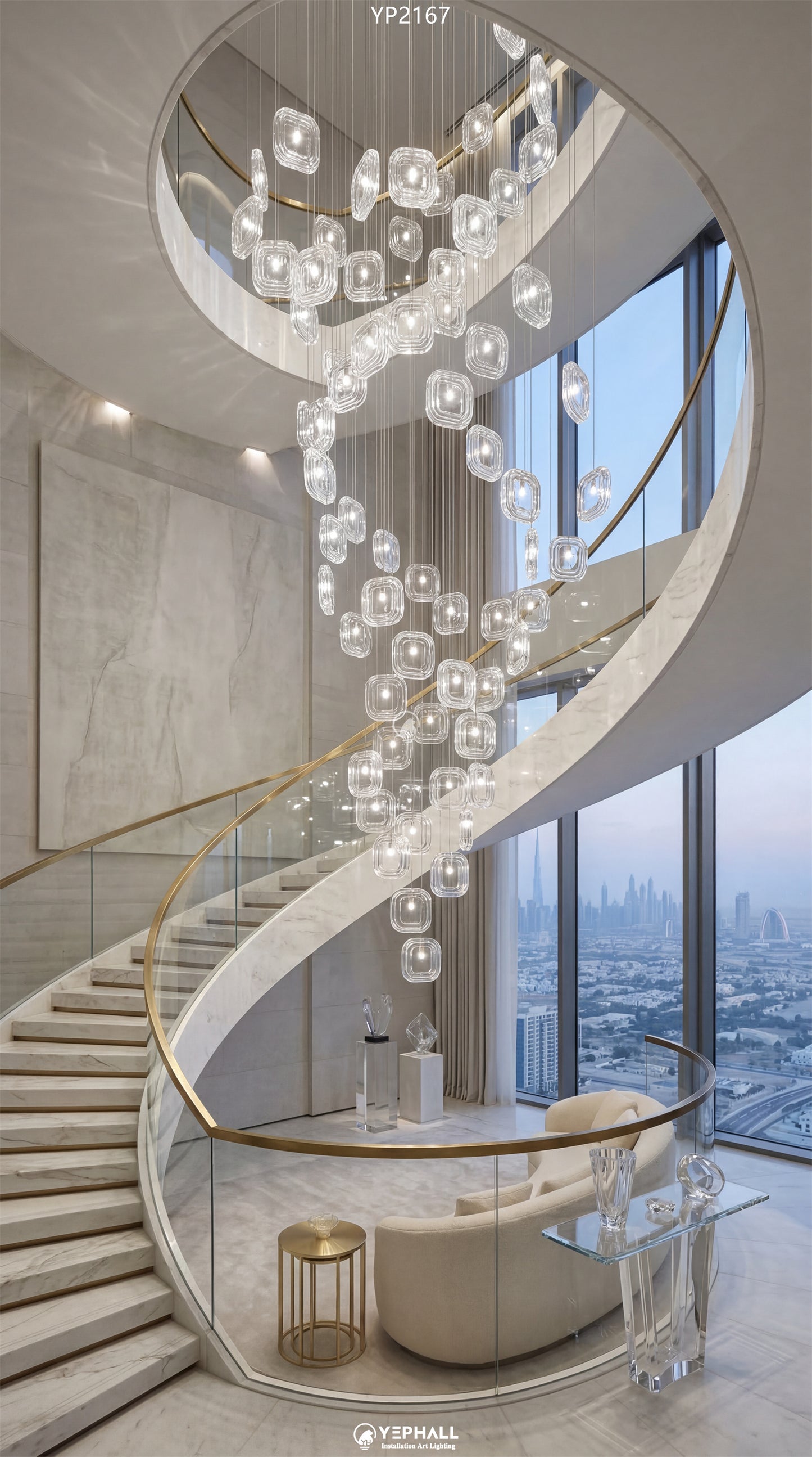 YP2167 Art Lighting Composition