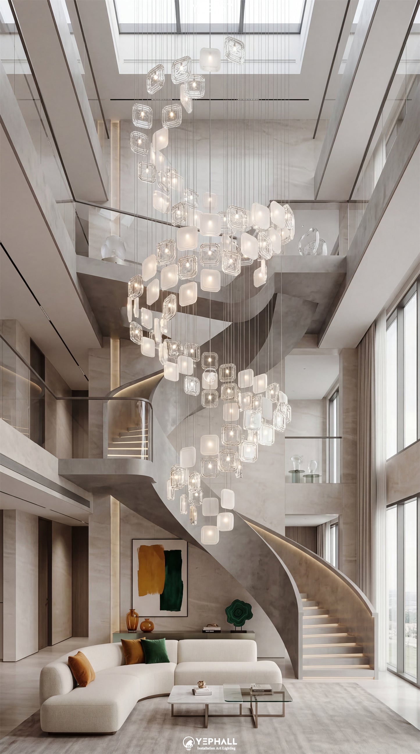 YP2167 Art Lighting Composition