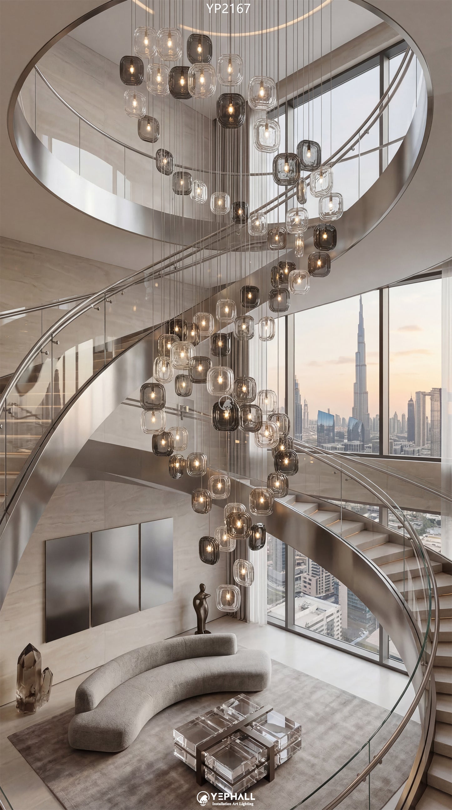 YP2167 Art Lighting Composition