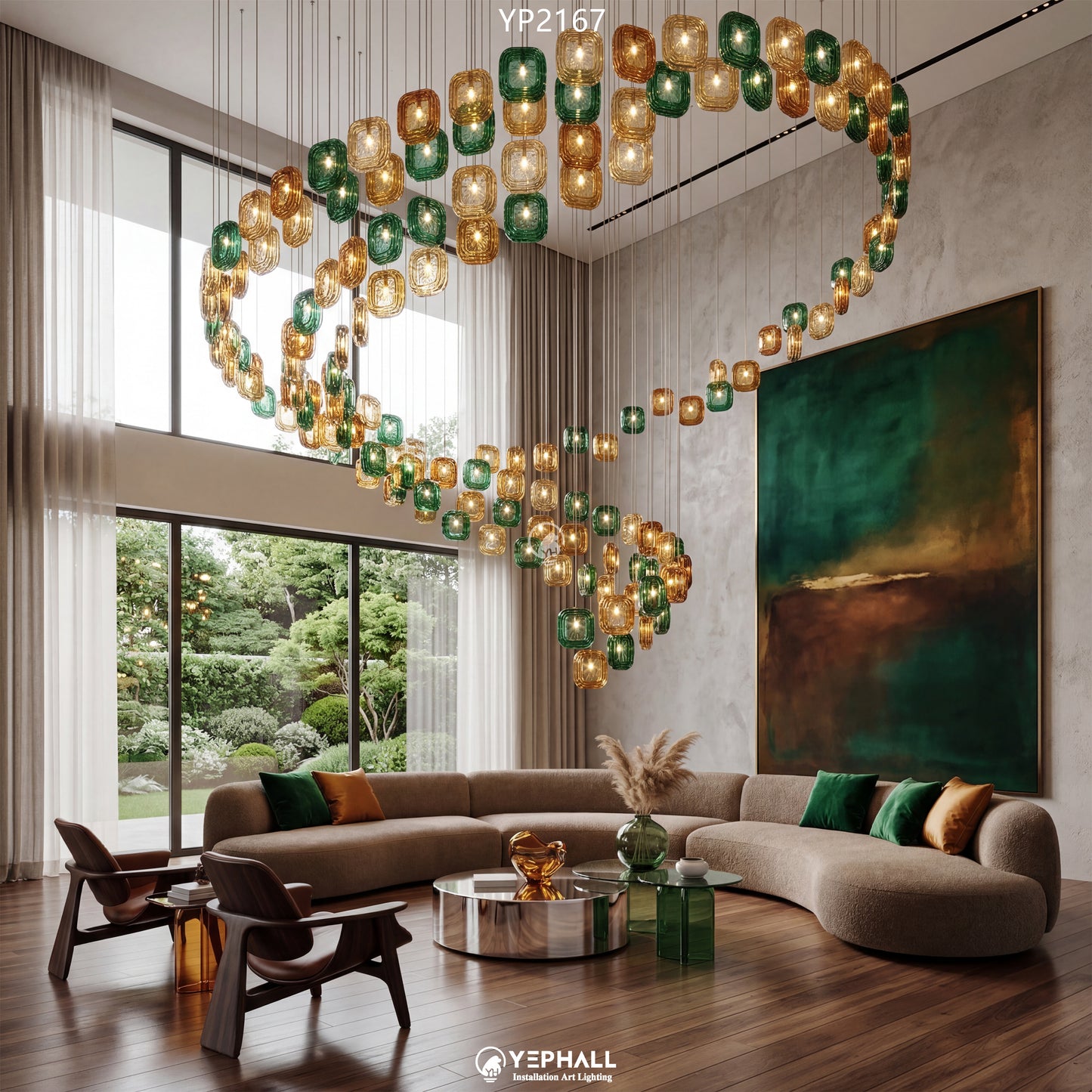 YP2167 Art Lighting Composition