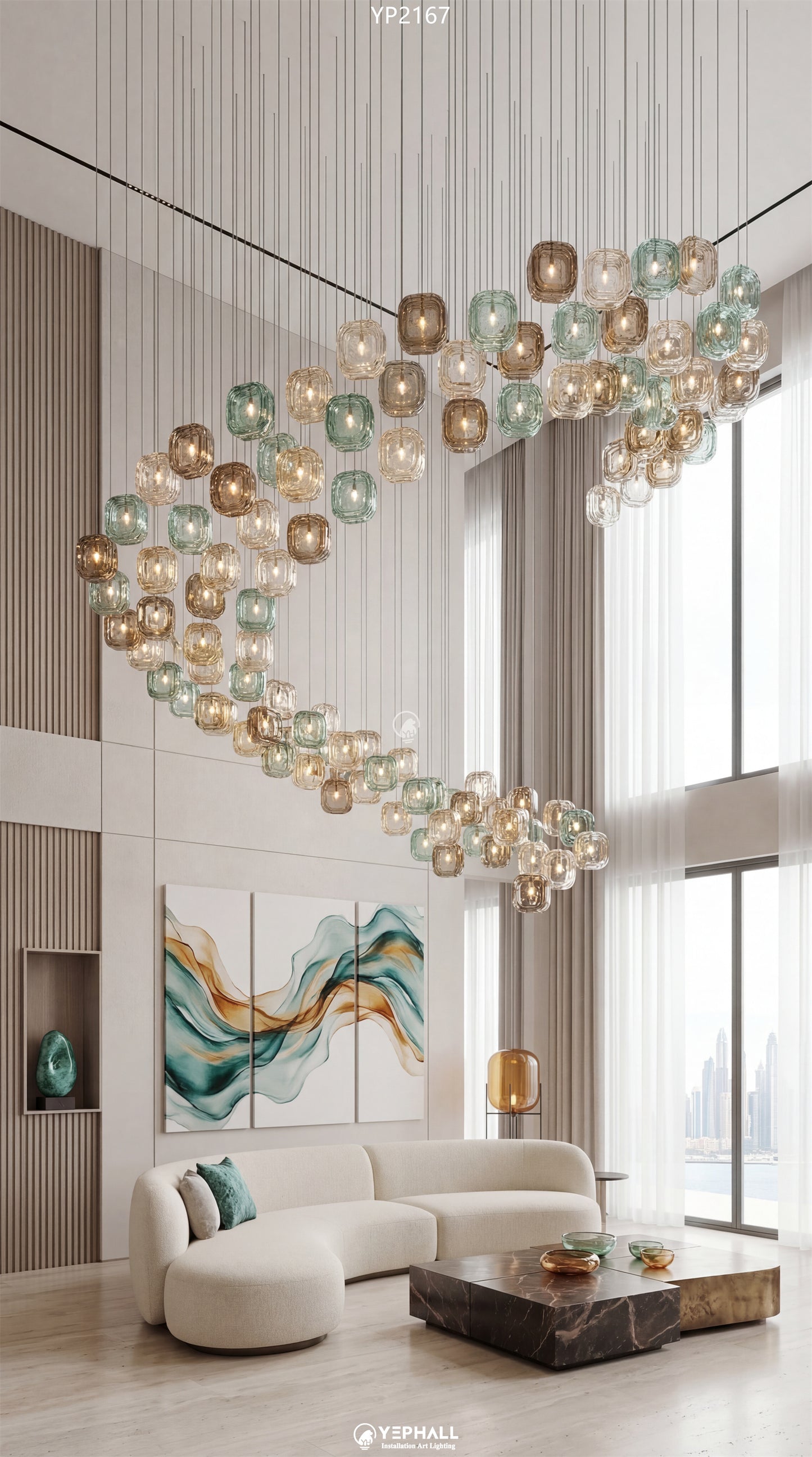 YP2167 Art Lighting Composition