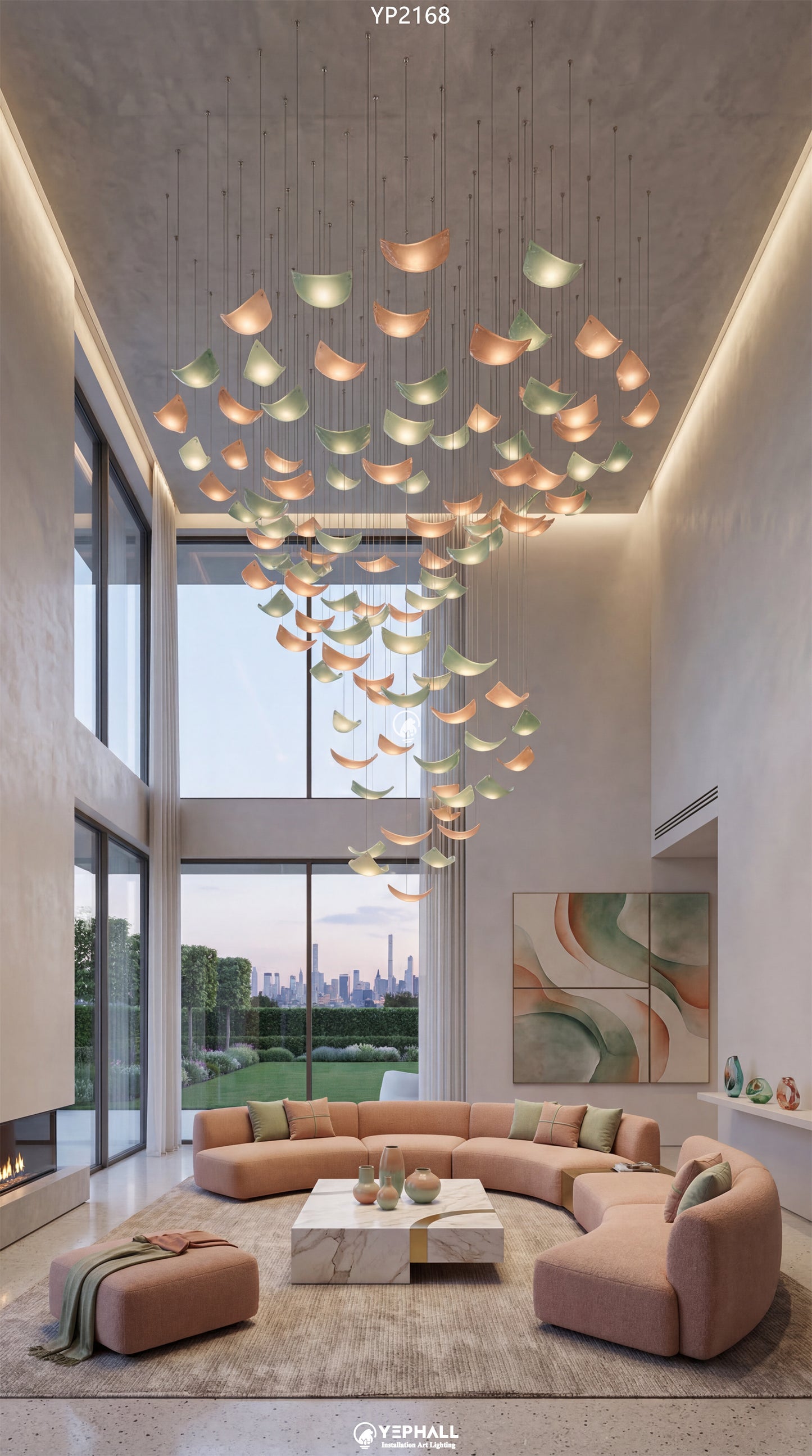 YP2168 Art Lighting Composition